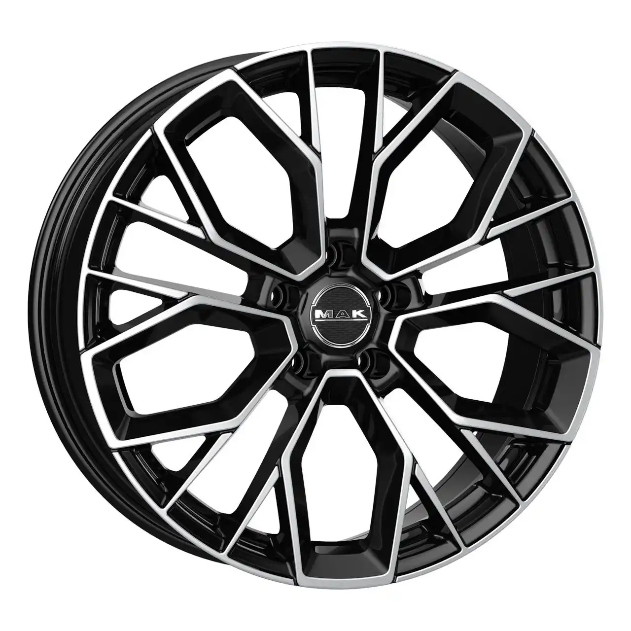 MAK STILO-D black mirror 9.5Jx19 5x110 ET42