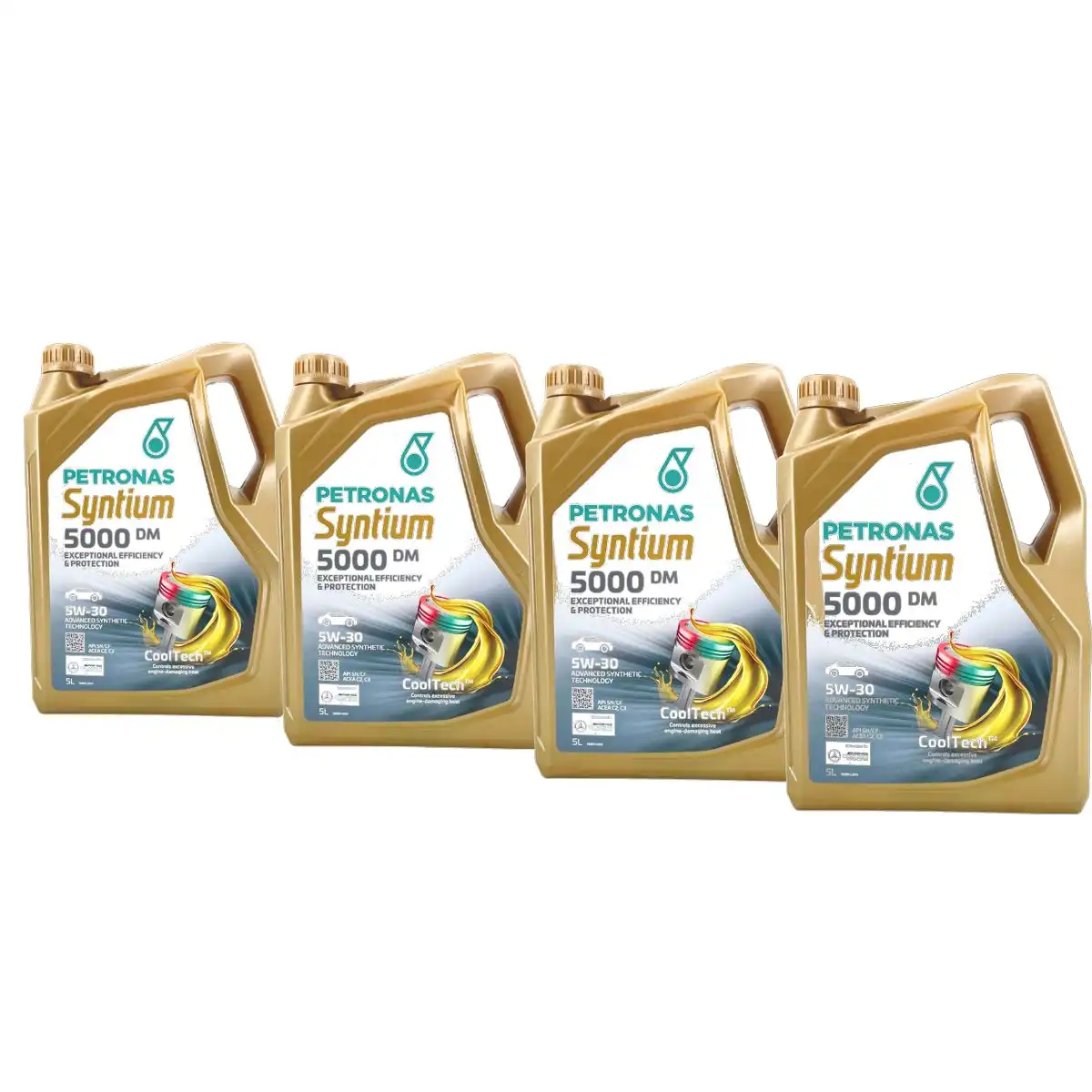 Petronas Syntium 5000 DM 5W-30 SN 4x5 Liter