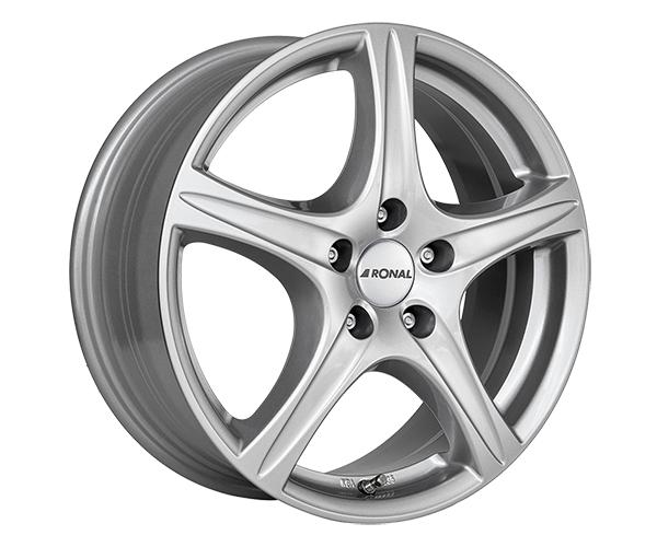 1x RONAL RONAL R56 kristallsilber 8.0Jx17 5x112 ET48