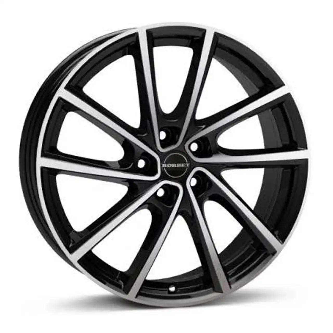 BORBET DESIGN V black glossy 7.0Jx18 5x114.3 ET40