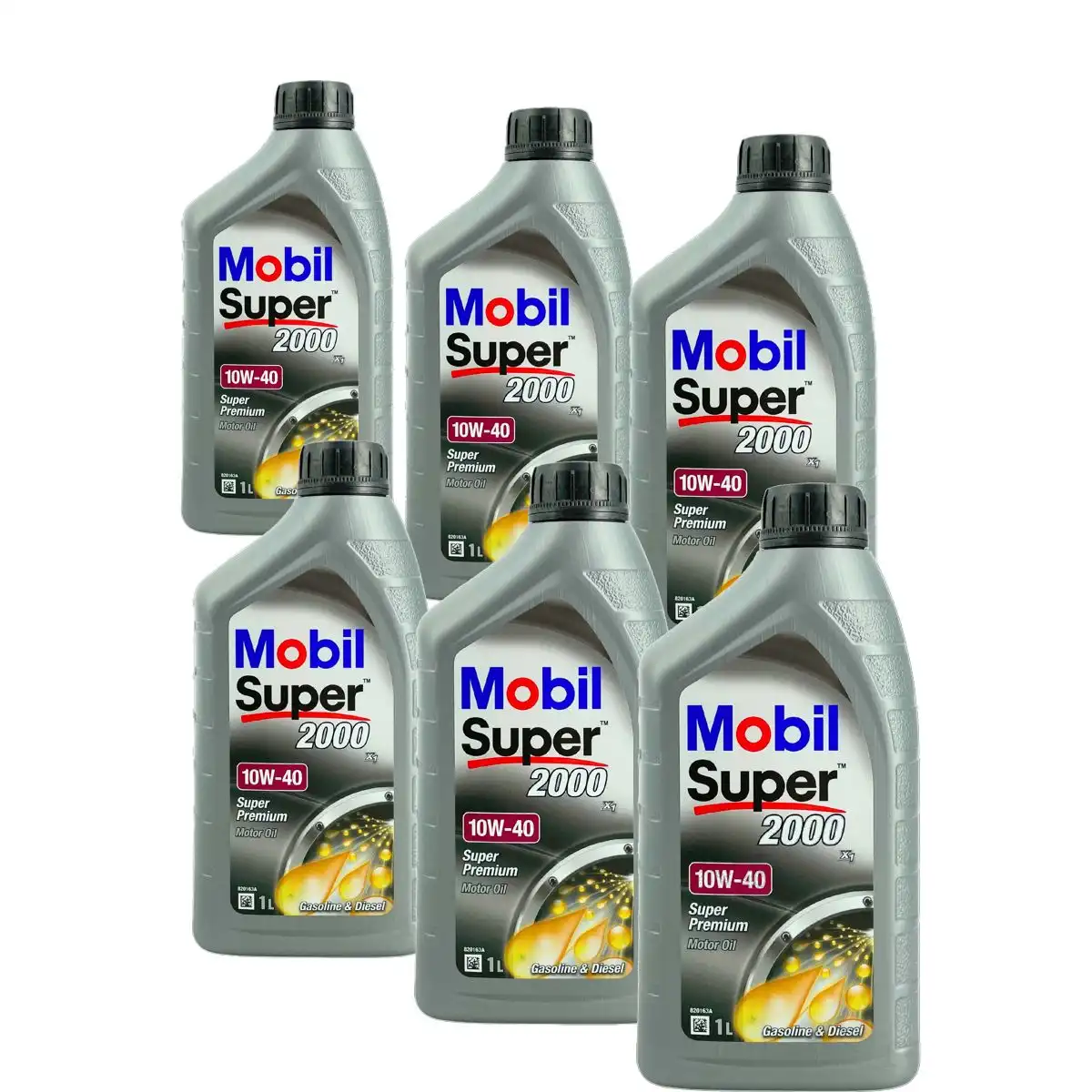 Mobil Super 2000 X1 10W-40 6x1 Liter