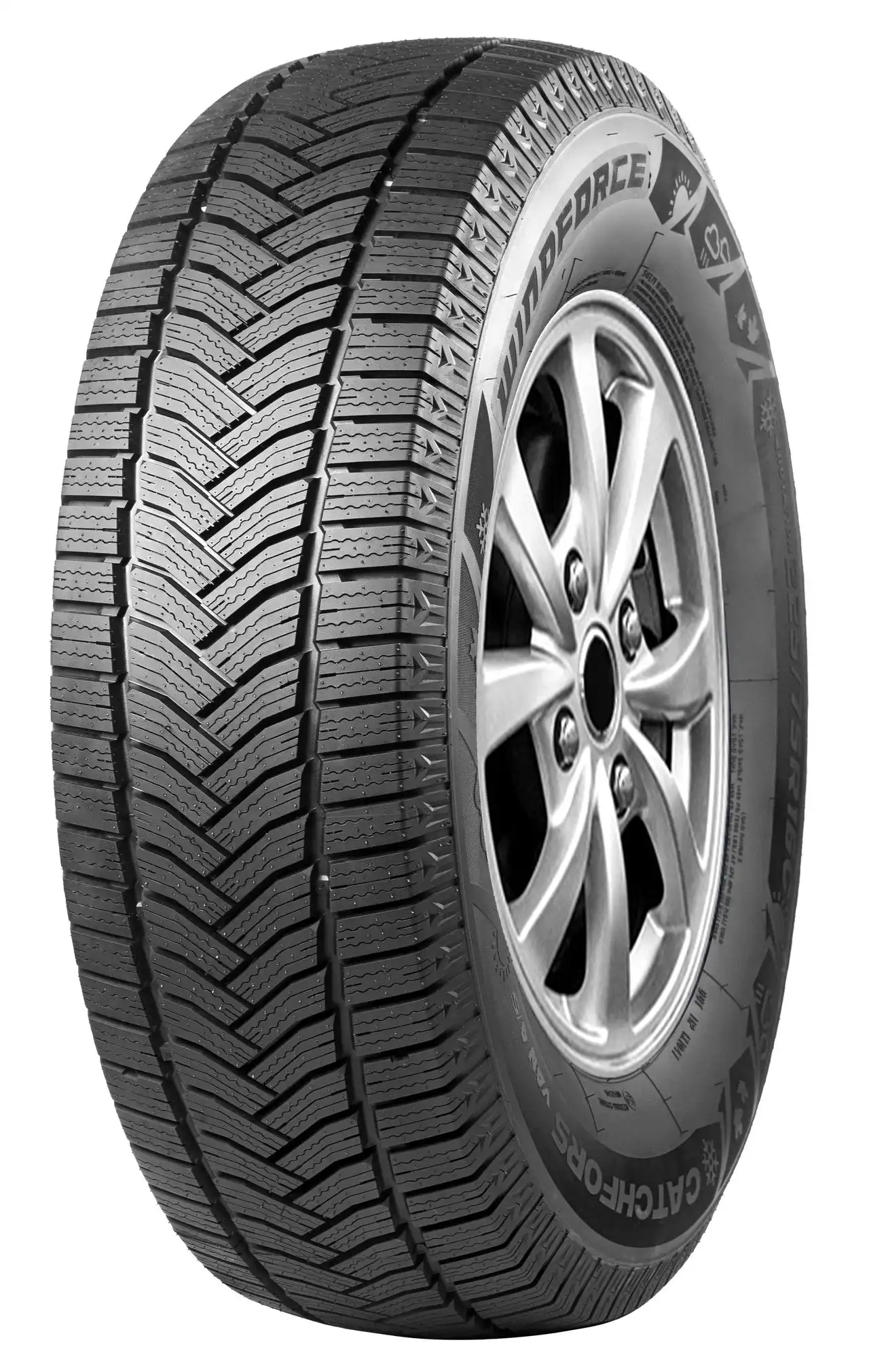 WINDFORCE CATCHFORS VAN A/S 195/60R16C 99/97H BLK