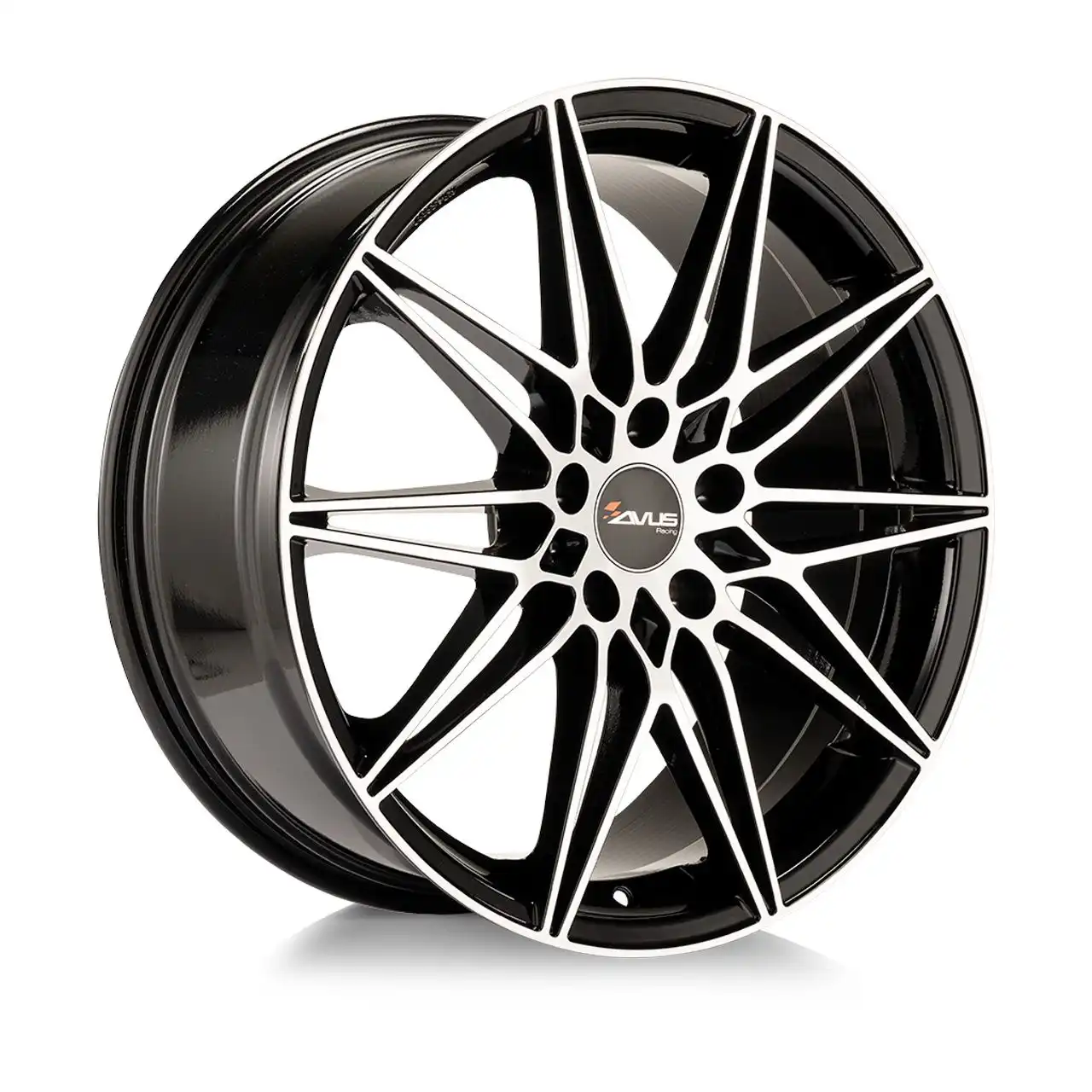 AVUS RACING AC-MB5 black polished 8.0Jx18 5x120 ET34