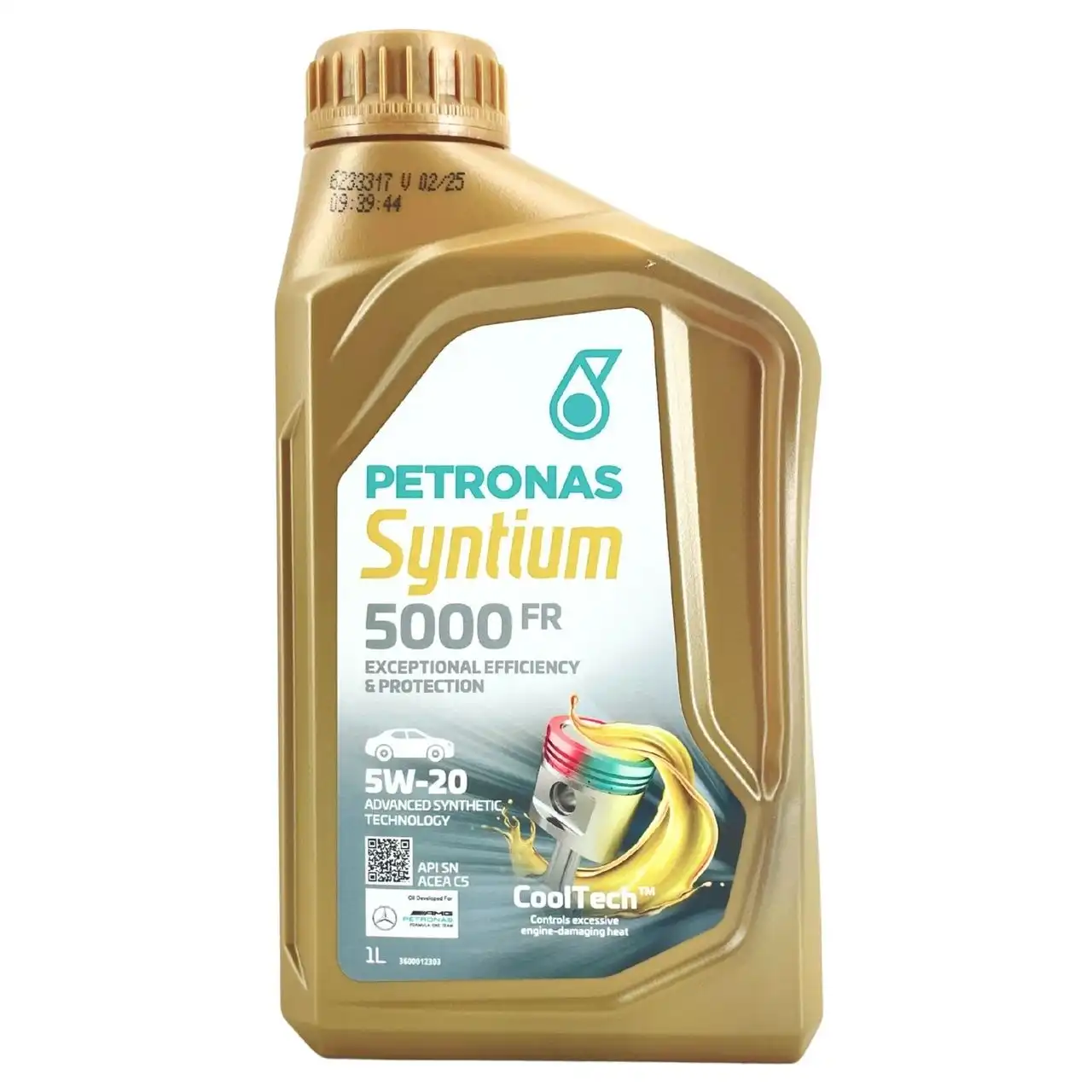 Petronas Syntium 5000 FR 5W-20 SN 1 Liter