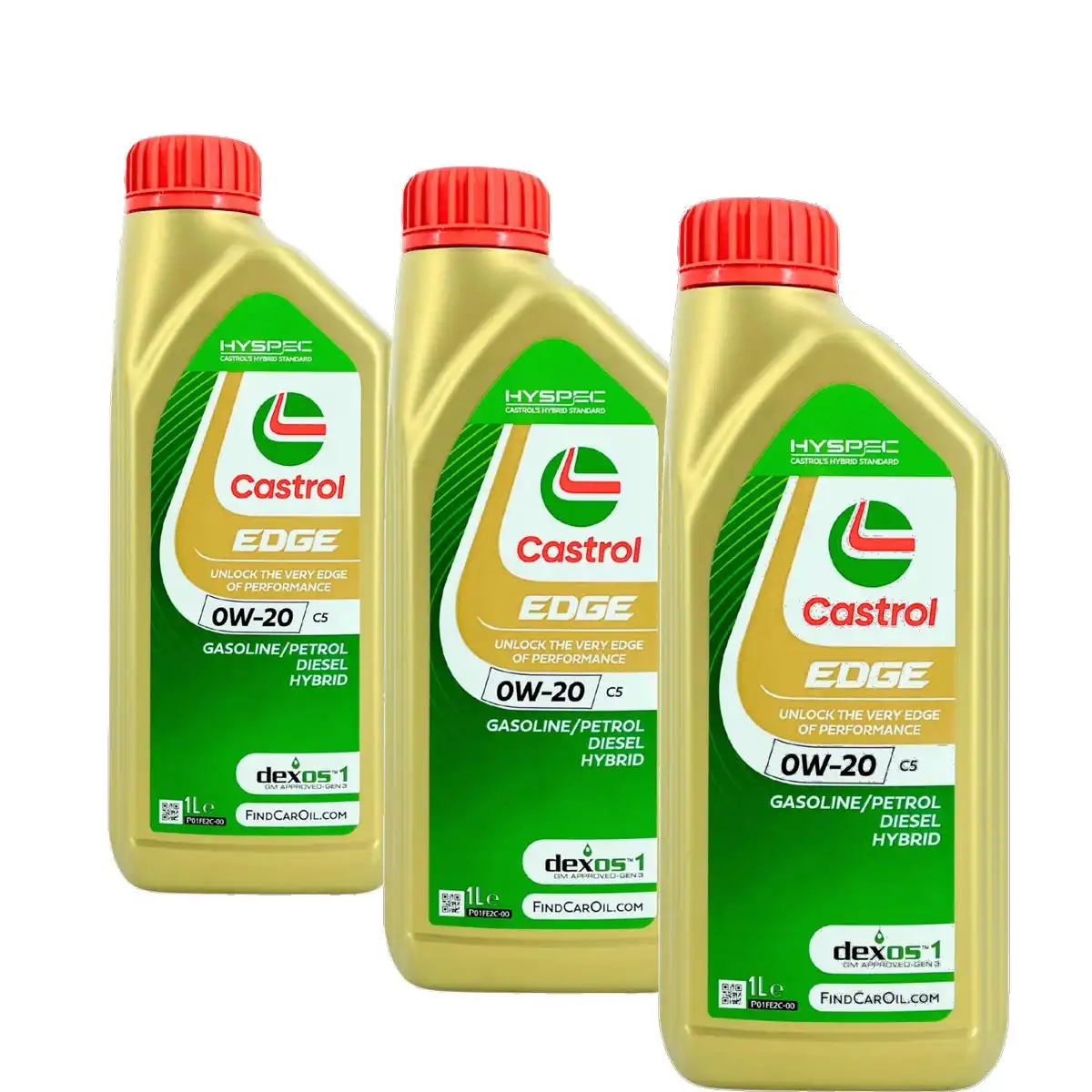 Castrol Edge 0W-20 C5 3x1 Liter