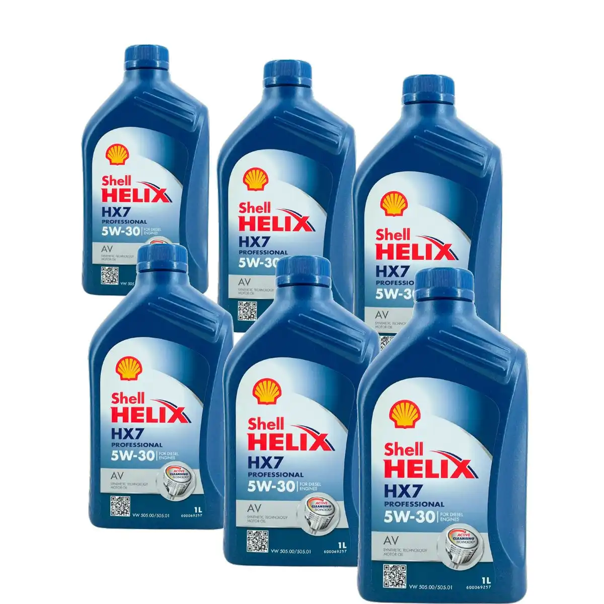 Shell Helix HX7 Professional AV 5W-30 6x1 Liter