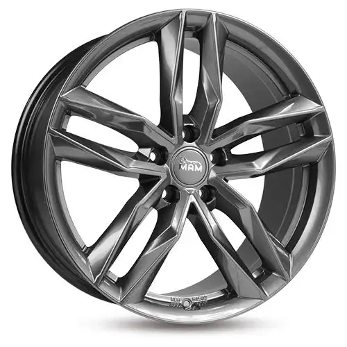 MAM WHEELS MAM RS3 palladium painted 8.0Jx18 5x114.3 ET45