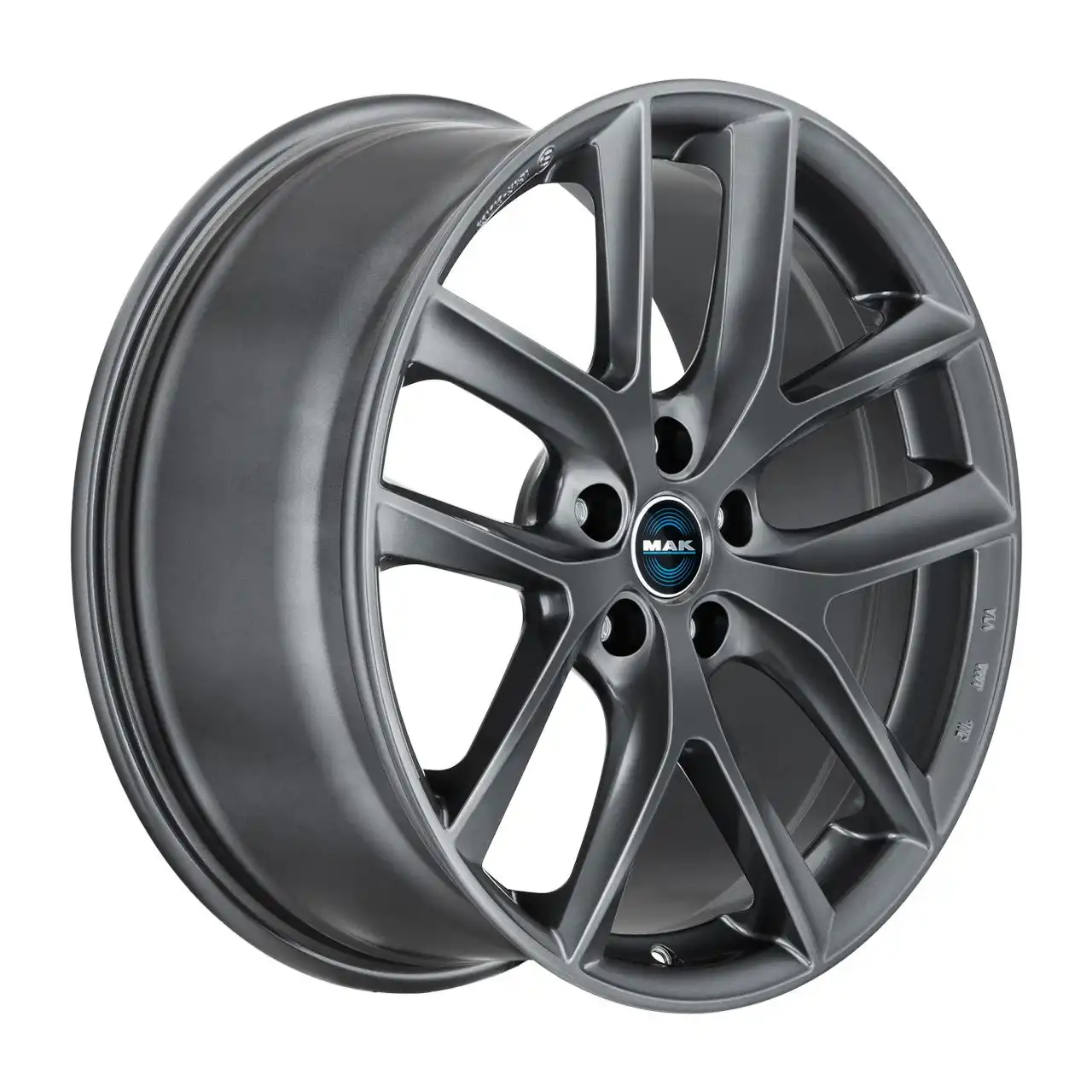 MAK VOLTAGE gloss gun metallic 8.5Jx18 5x114 ET38