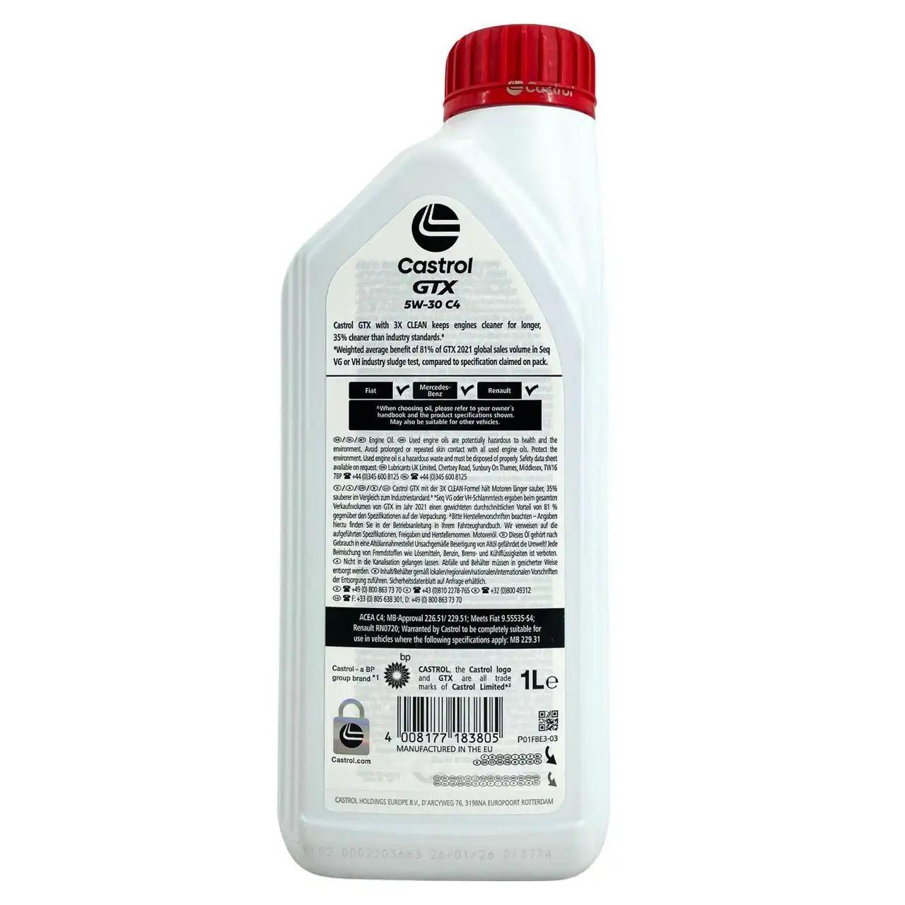 Castrol GTX 5W-30 C4 1 Liter