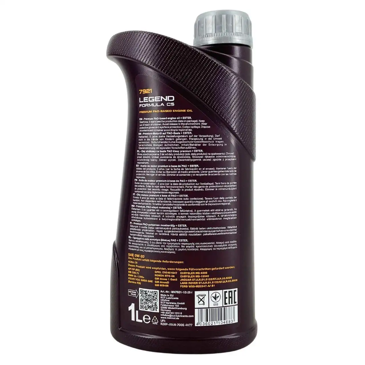 Mannol Legend Formula C5 0W-20 1 Liter