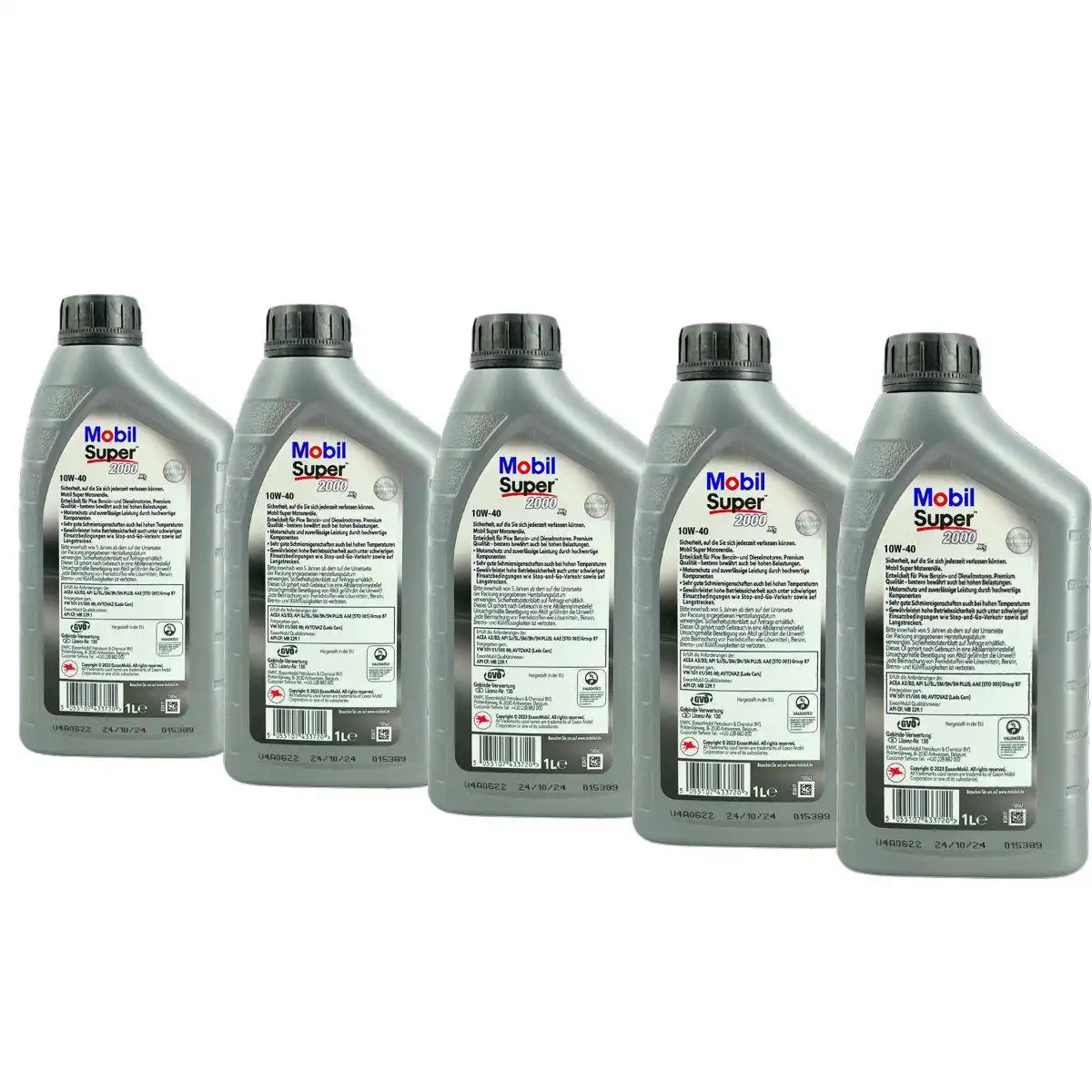 Mobil Super 2000 X1 10W-40 5x1 Liter