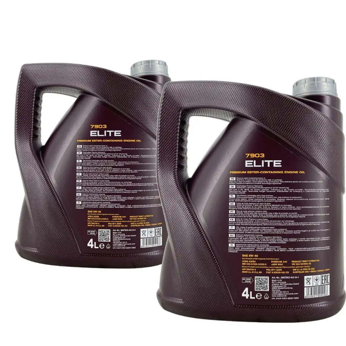 Mannol Elite 5W-40 2x4 Liter