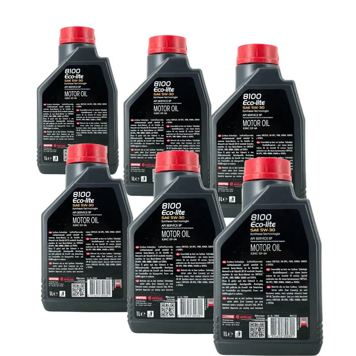 Motul 8100 Eco-lite 5W-30 6x1 Liter
