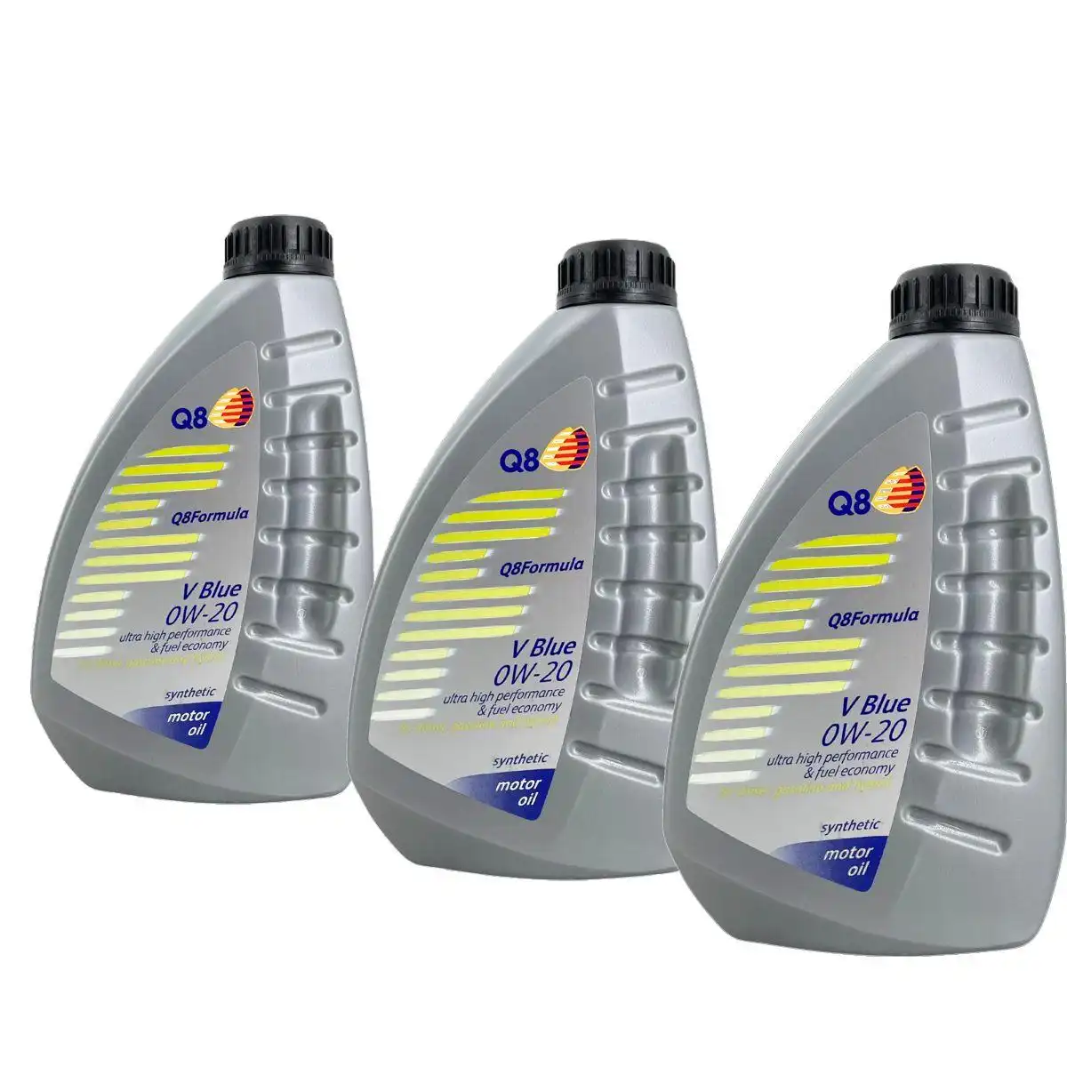Q8 Formula V Blue 0W-20 3x1 Liter