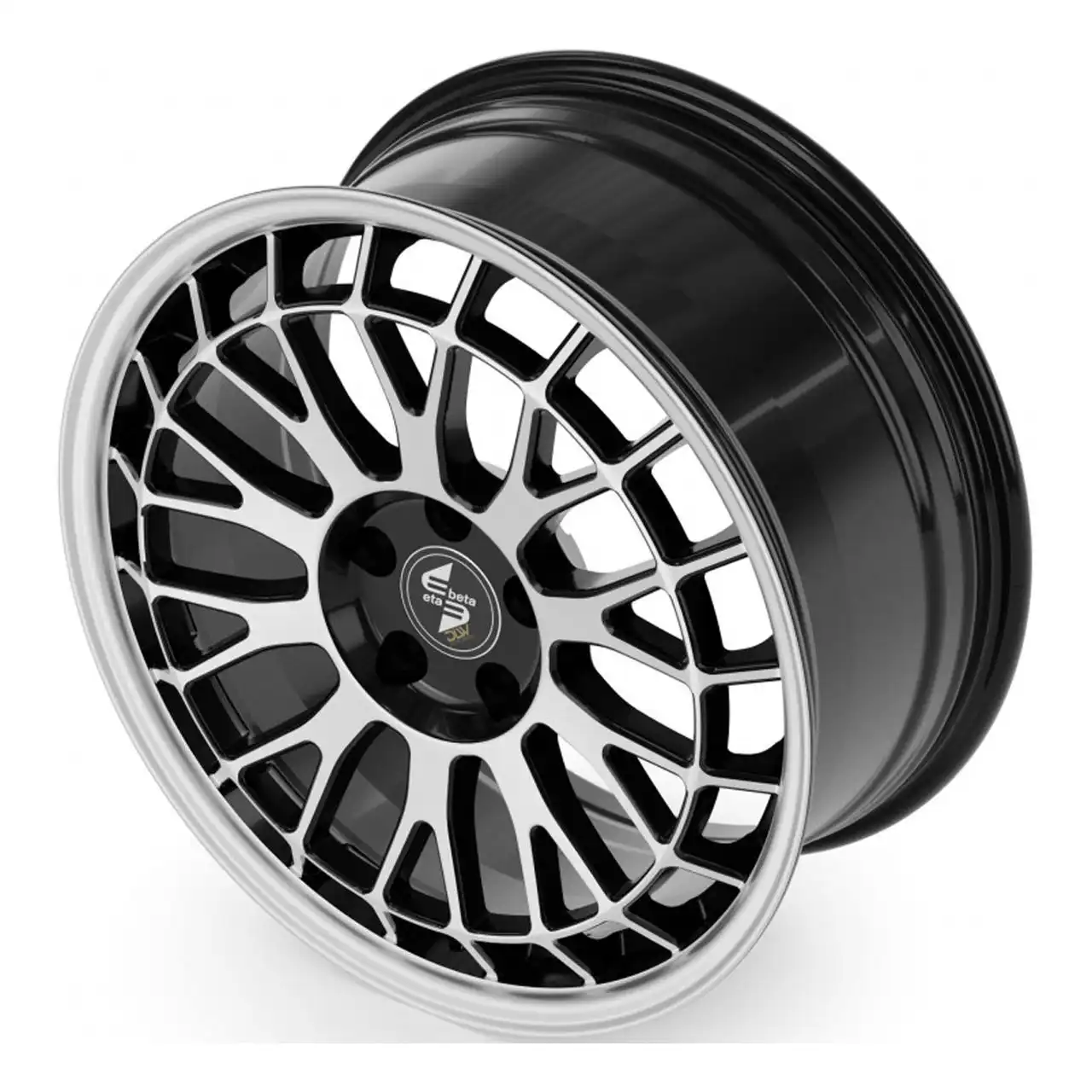 ETABETA UNIT Black matt lip spokes polished 9.0Jx21 5x112 ET40