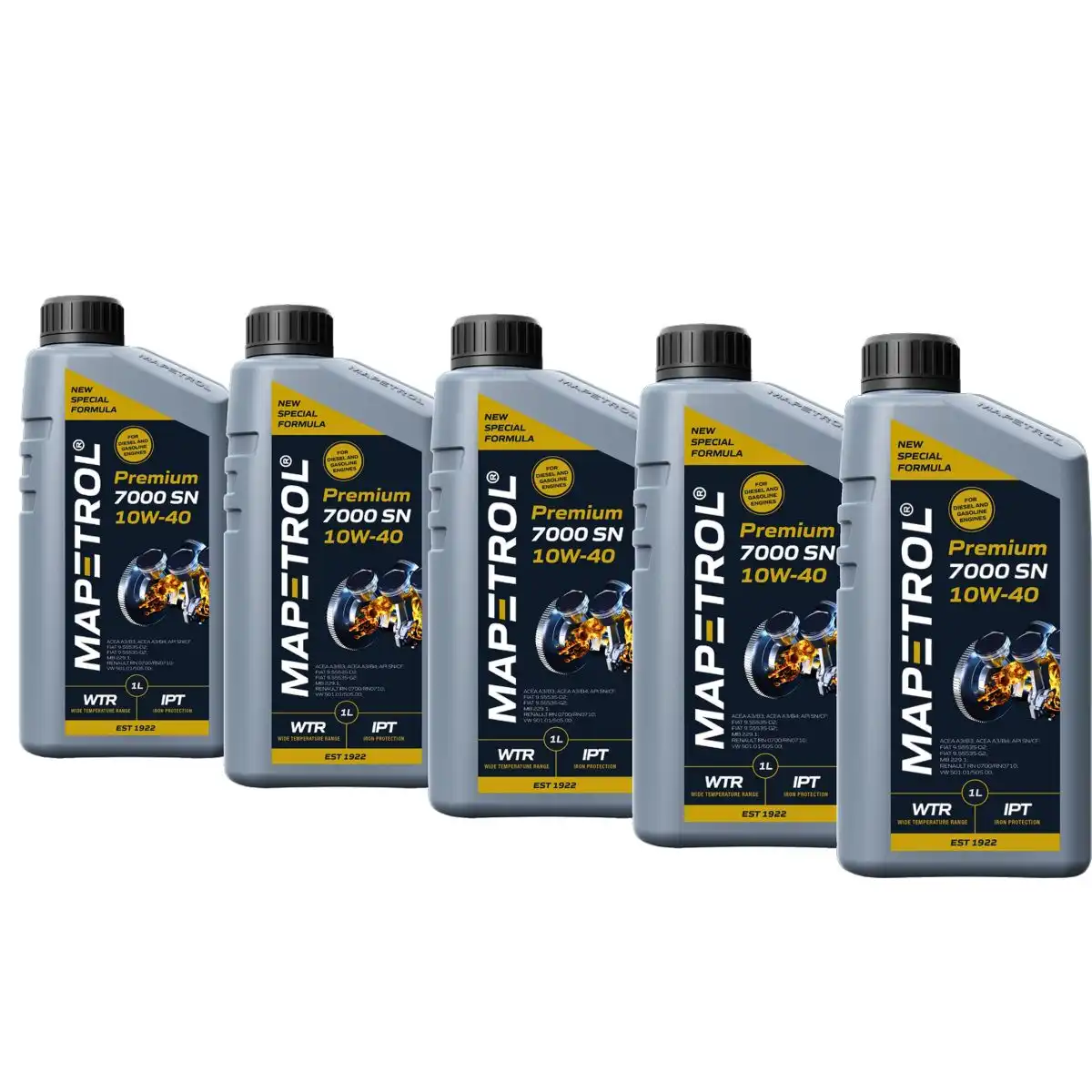 Mapetrol Premium 7000 SN 10W-40 5x1 Liter