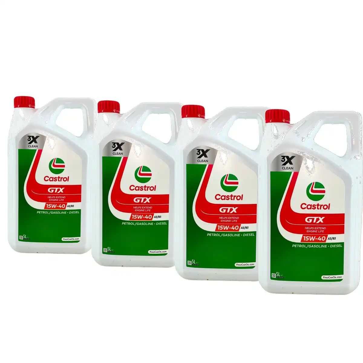 Castrol GTX 15W-40 A3/B3 4x5 Liter