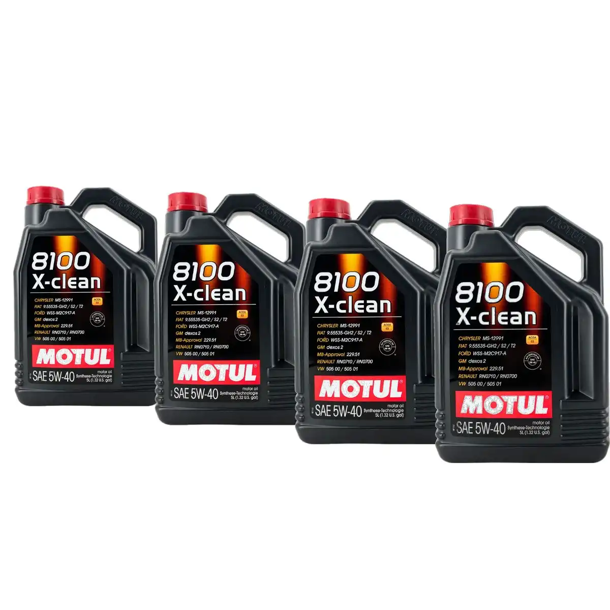 Motul 8100 X-clean 5W-40 4x5 Liter