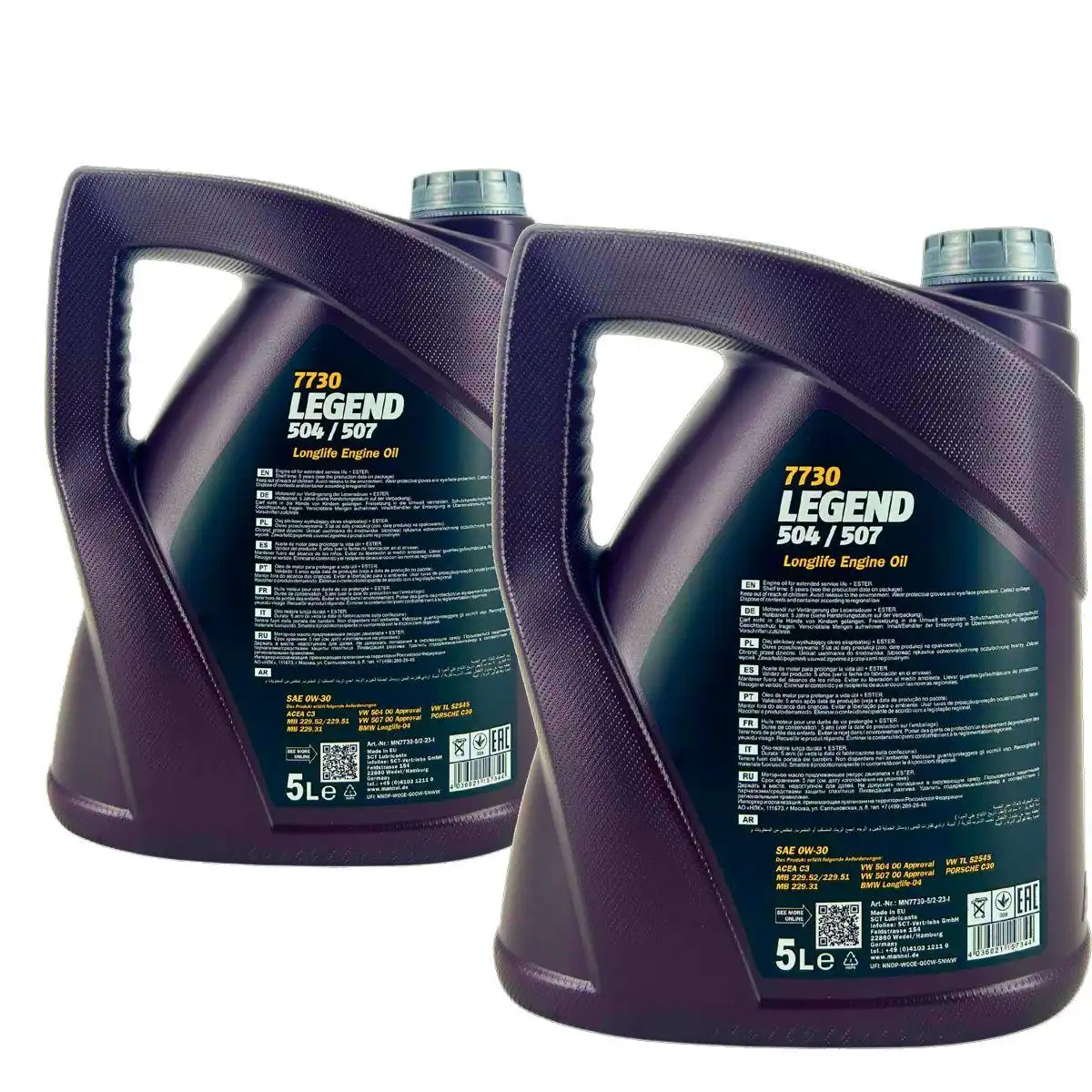 Mannol Legend 504/507 0W-30 2x5 Liter