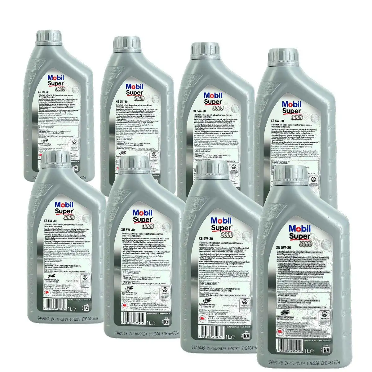 Mobil Super 3000 XE 5W-30 8x1 Liter