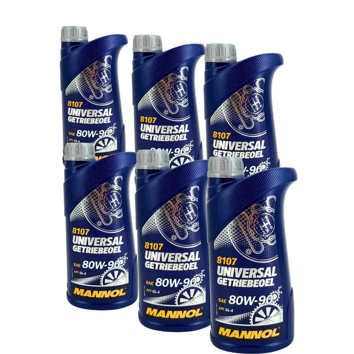 Mannol Universal 80W-90 GL-4 6x1 Liter