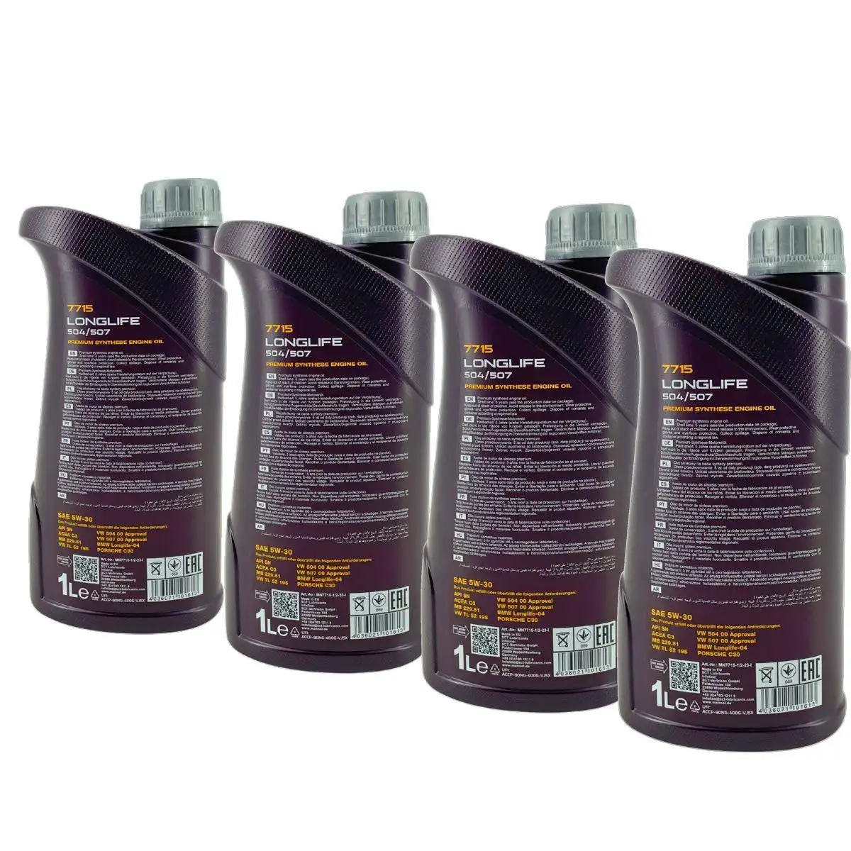 Mannol Longlife 504/507 5W-30 4x1 Liter