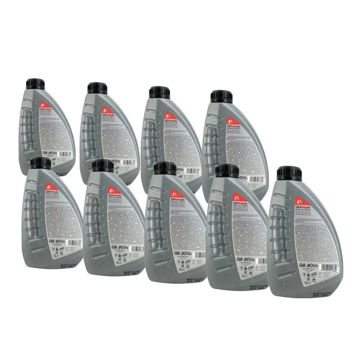 Q8 Formula Exclusive V 0W-30 9x1 Liter
