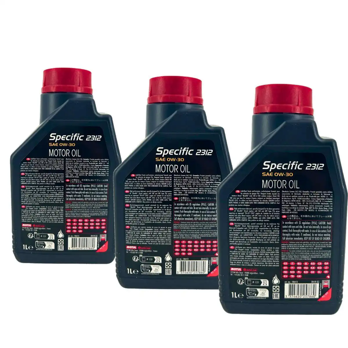 Motul Specific 2312 0W-30 3x1 Liter