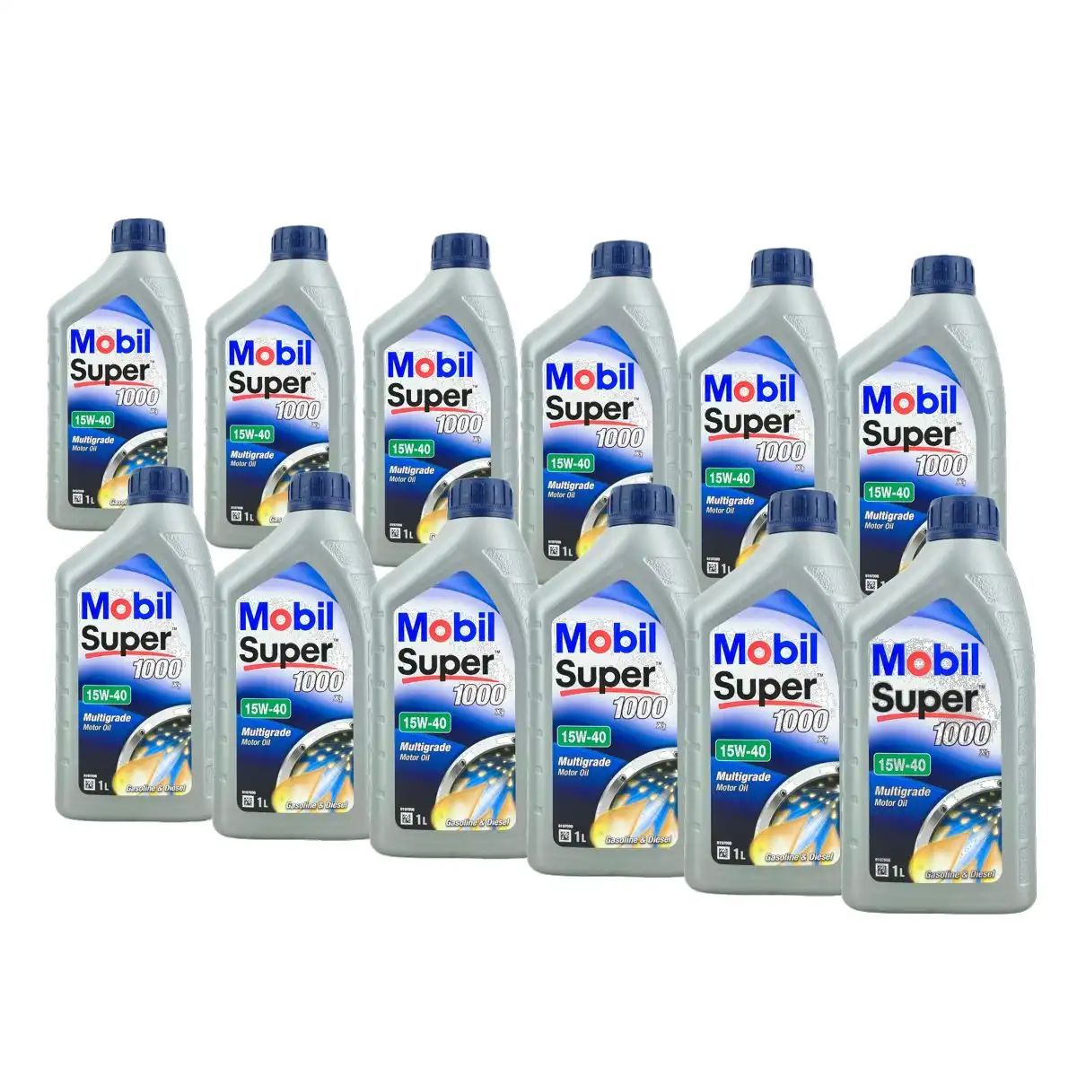 Mobil Super 1000 X1 15W-40 12x1 Liter