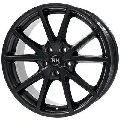 RH Alurad De sports Racing black lack 8x17 5x120 ET30