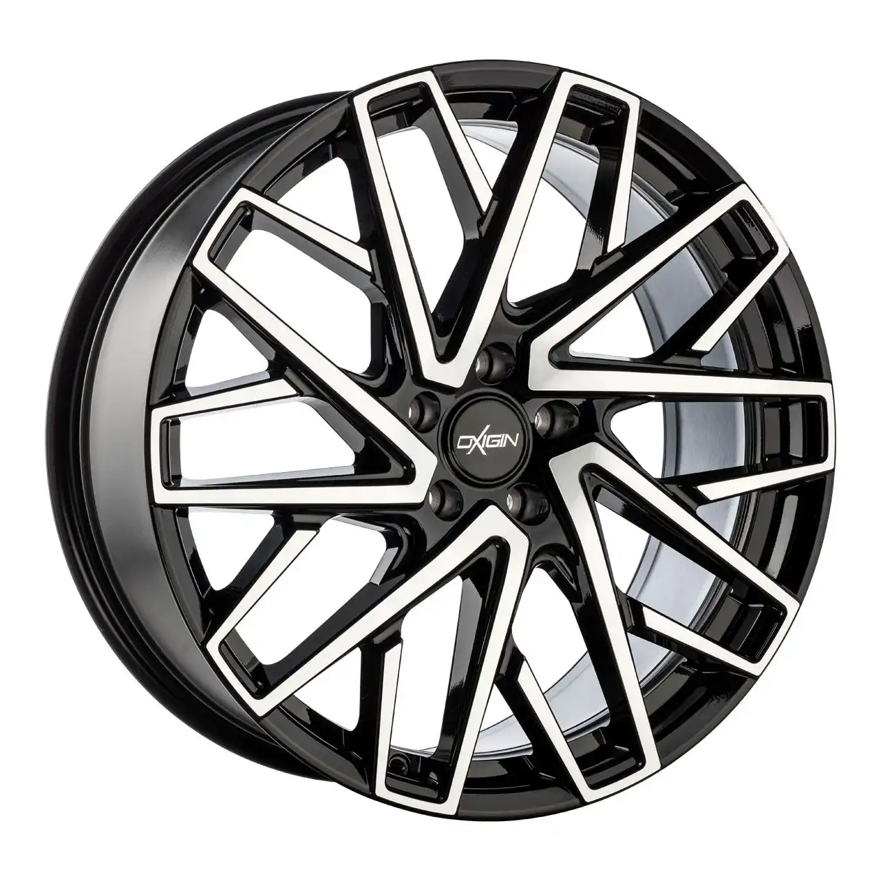 OXIGIN 28 OXMOVE black full polish 9.0Jx20 5x112 ET45
