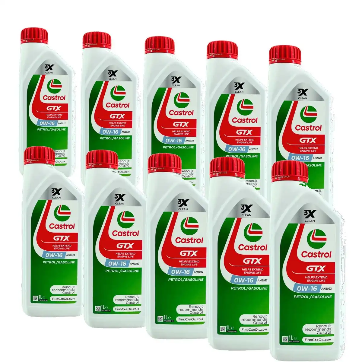 Castrol GTX 0W-16 AN2022 10x1 Liter