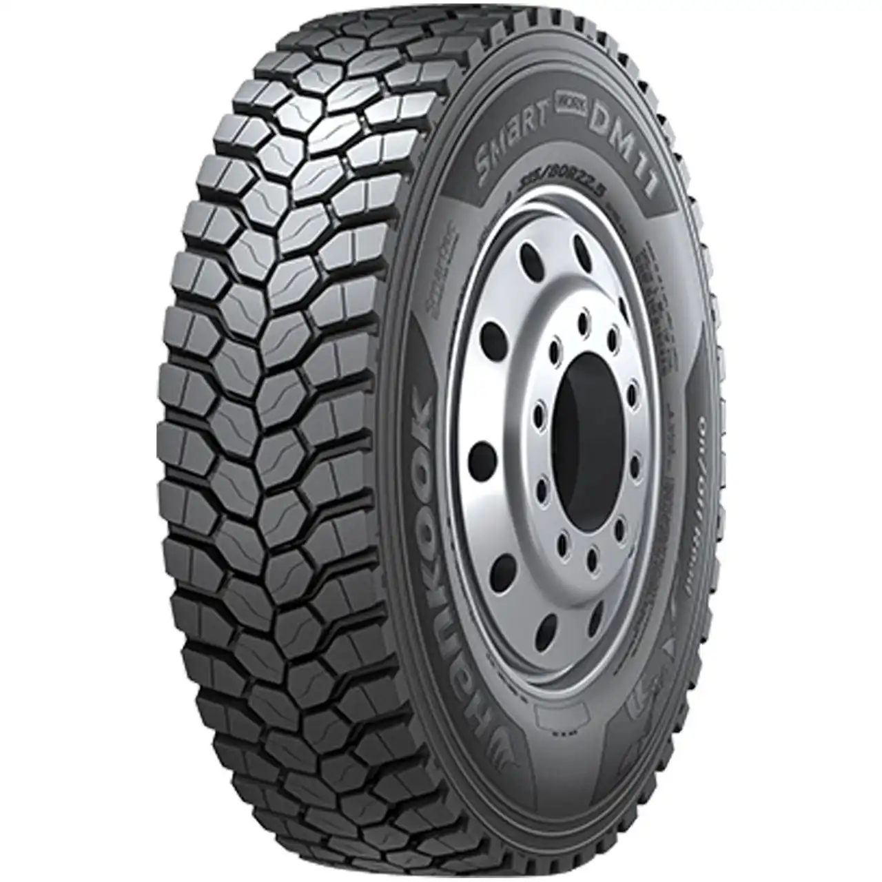 HANKOOK 315/80 R 22.5 TL 156/150K SMARTWORK DM11 20PR M+S 3PMSF LRL (KOR)
