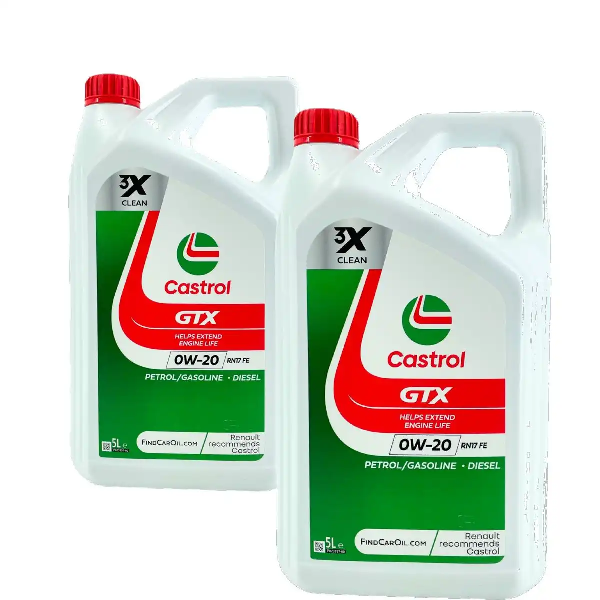 Castrol GTX 0W-20 RN17 FE 2x5 Liter