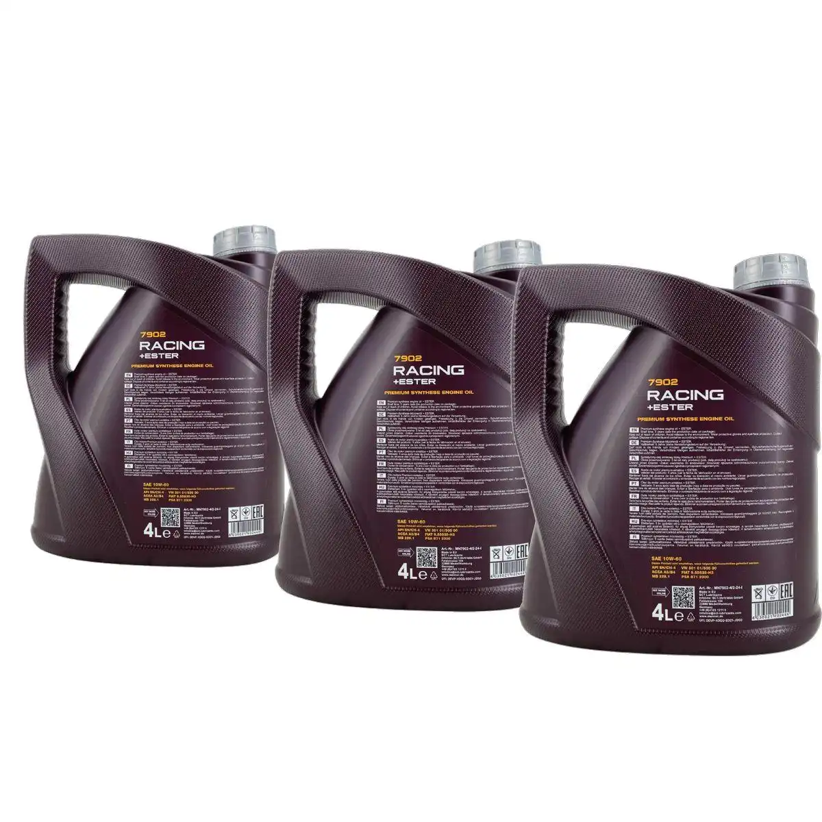 Mannol Racing + Ester 10W-60 3x4 Liter