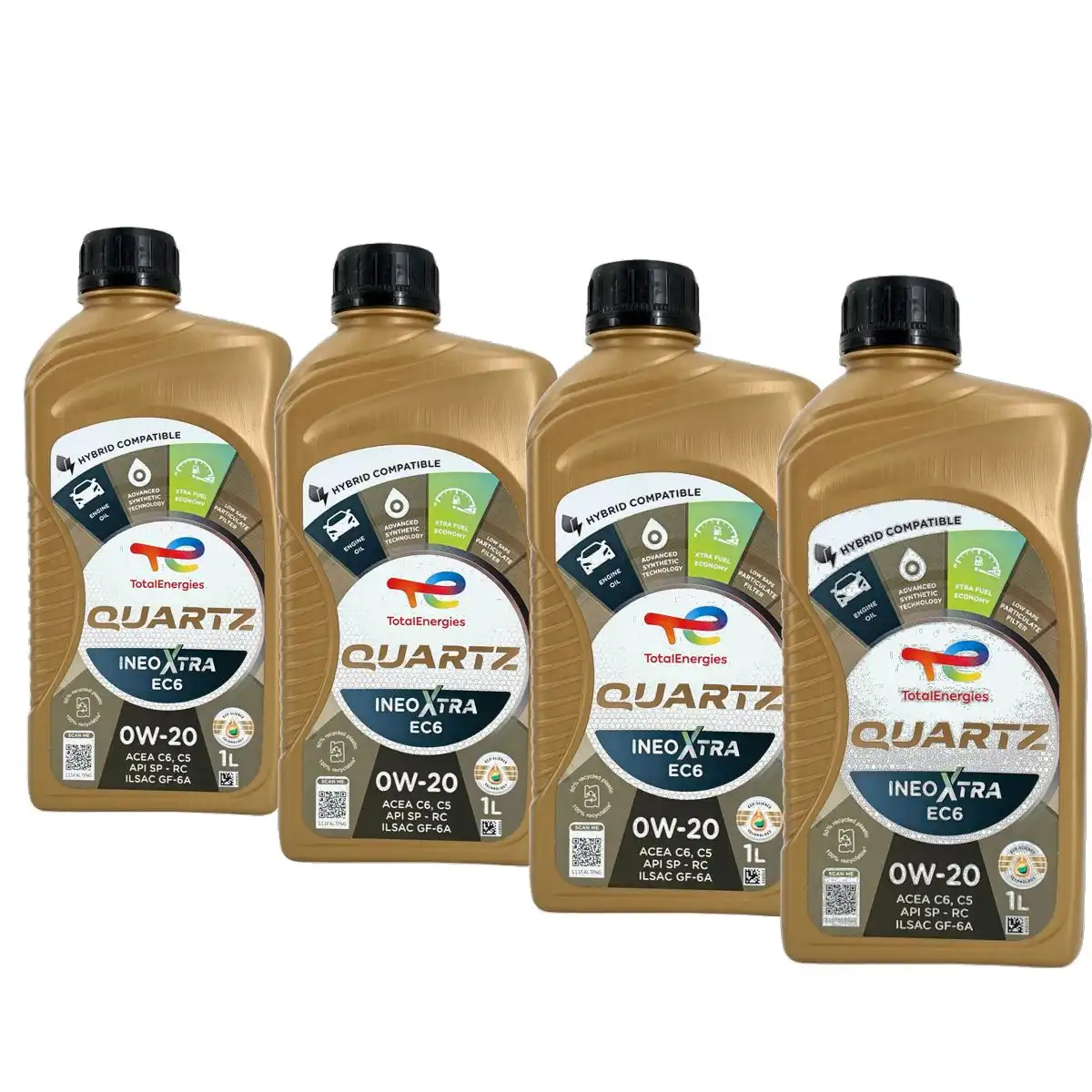 Total Quartz Ineo Xtra EC6 0W-20 4x1 Liter