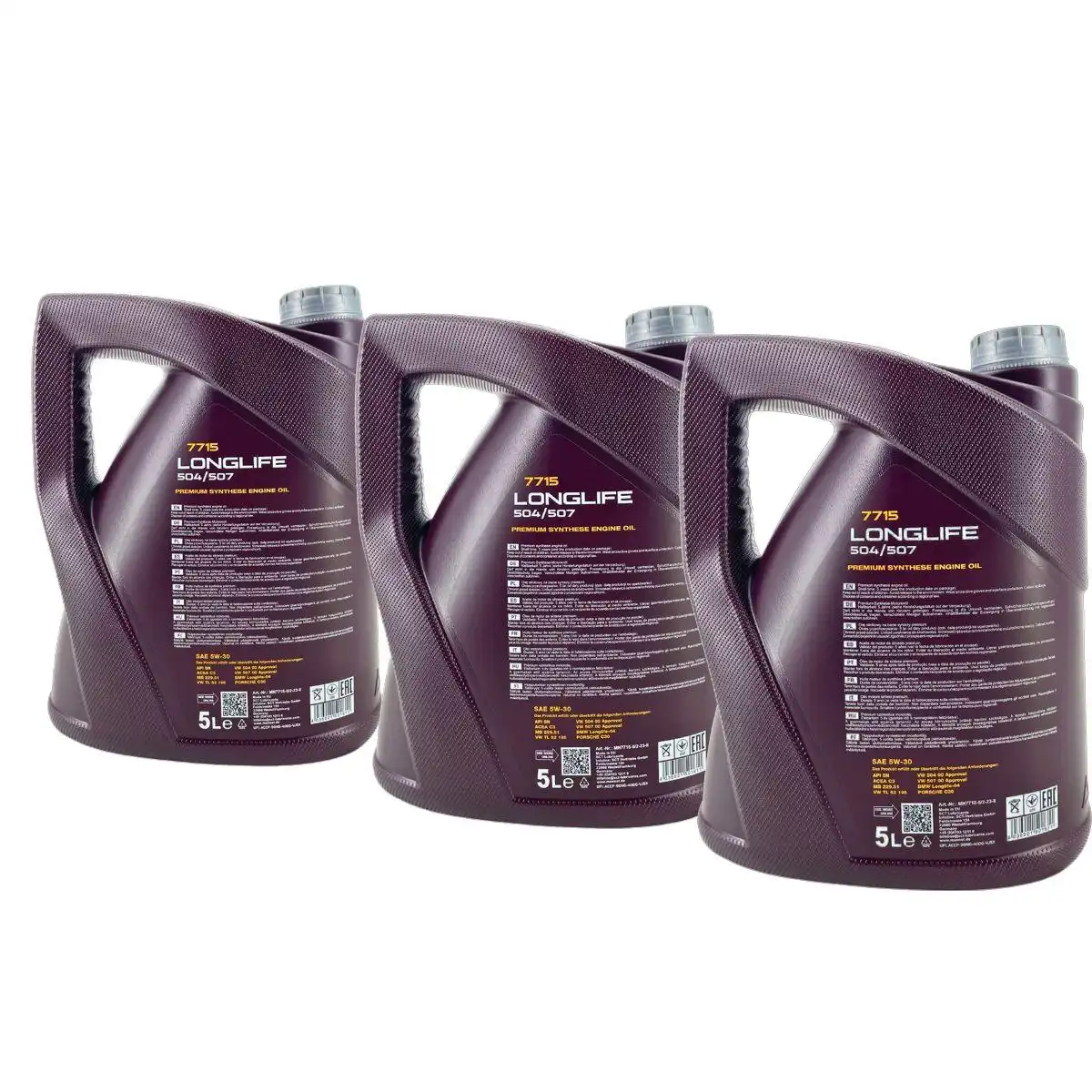 Mannol Longlife 504/507 5W-30 3x5 Liter