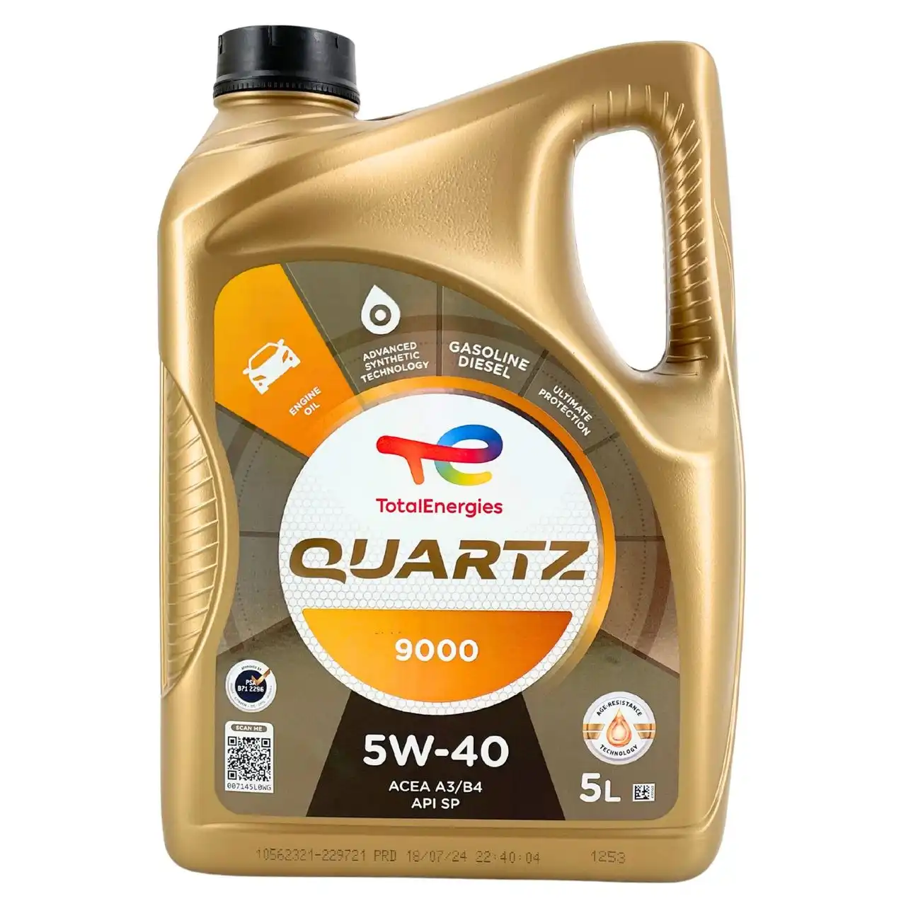 Total Quartz 9000 5W-40 5 Liter
