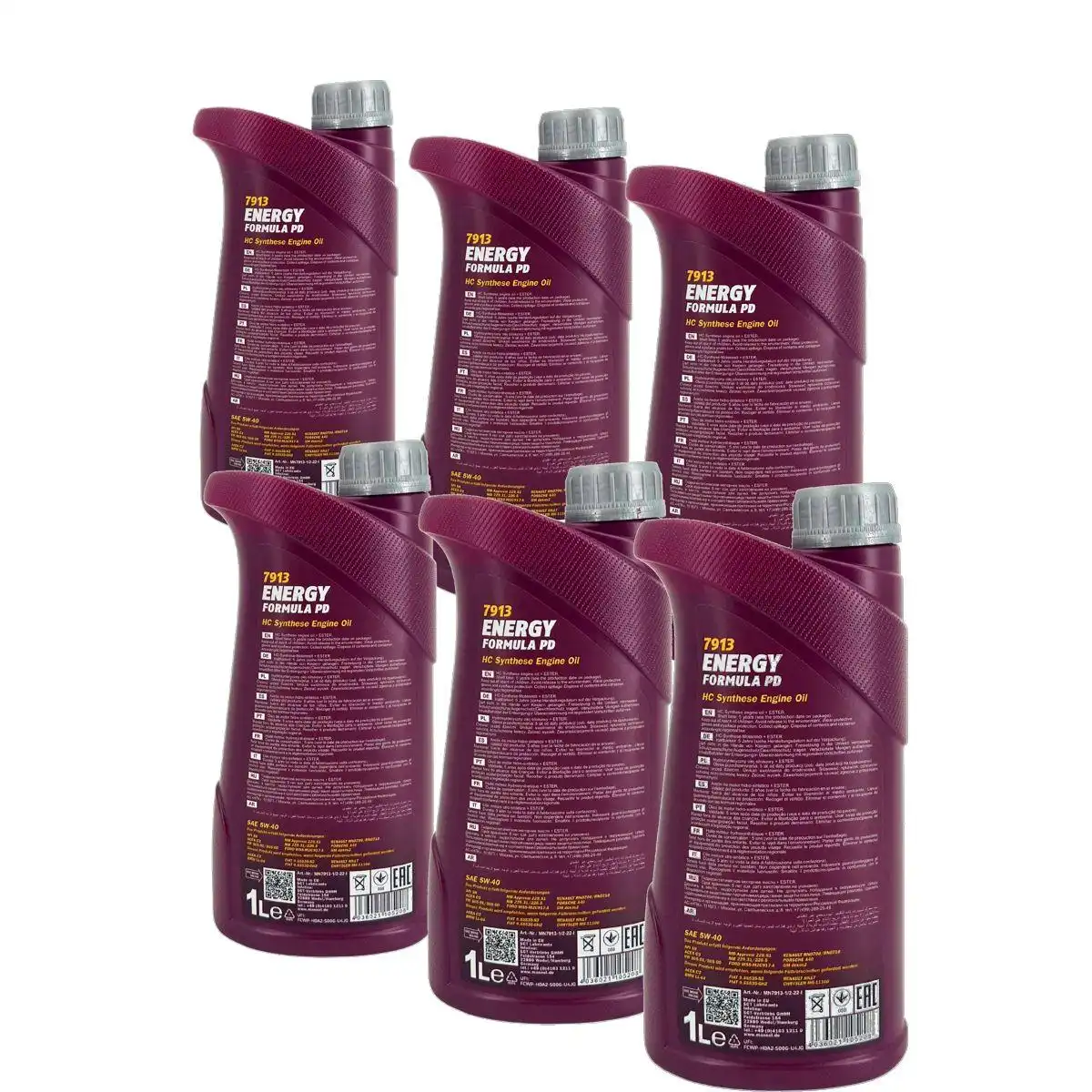 Mannol Energy Formula PD 5W-40 6x1 Liter