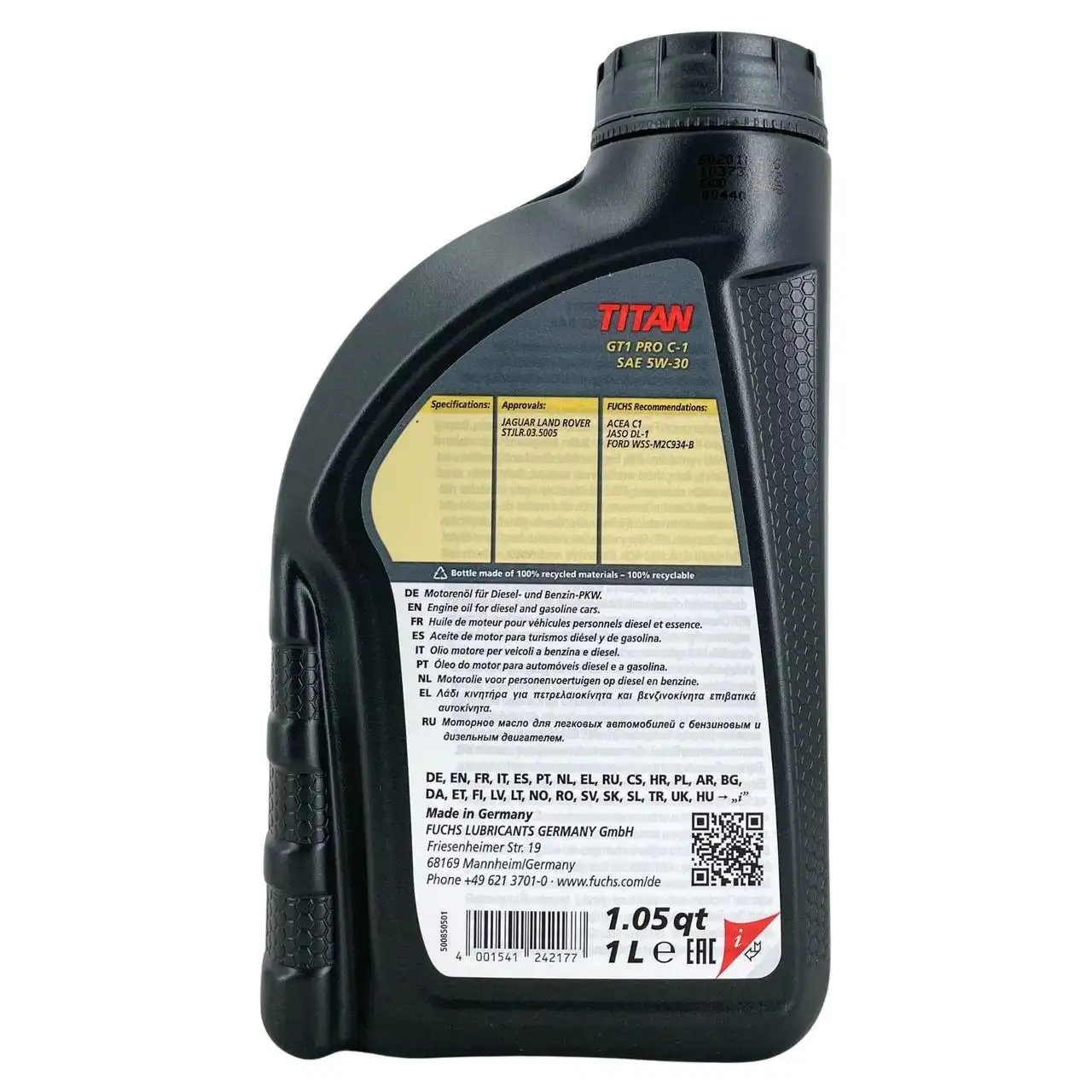 Fuchs Titan GT1 PRO C-1 5W-30 1 Liter