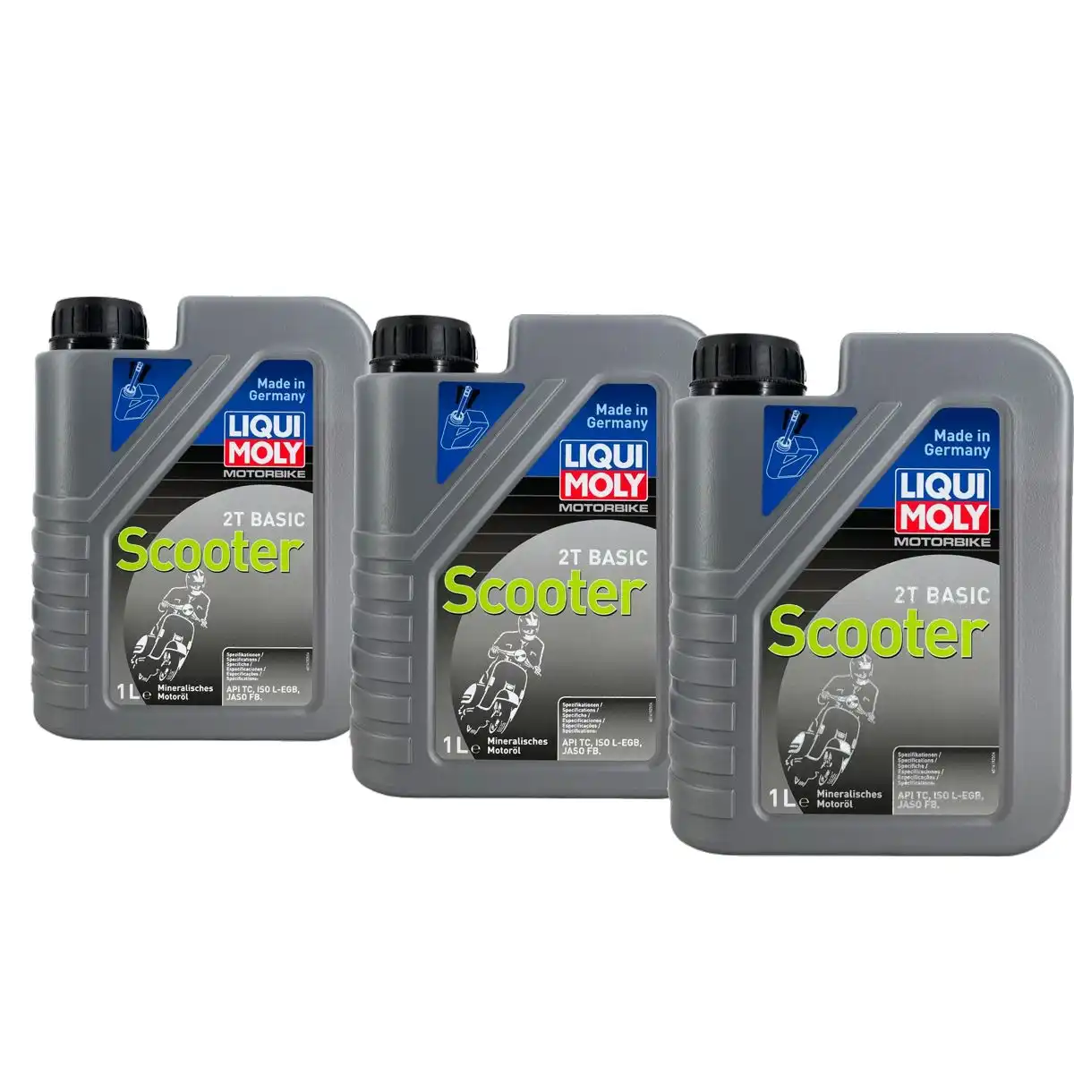 Liqui Moly Motorbike 2T Basic Scooter 3x1 Liter