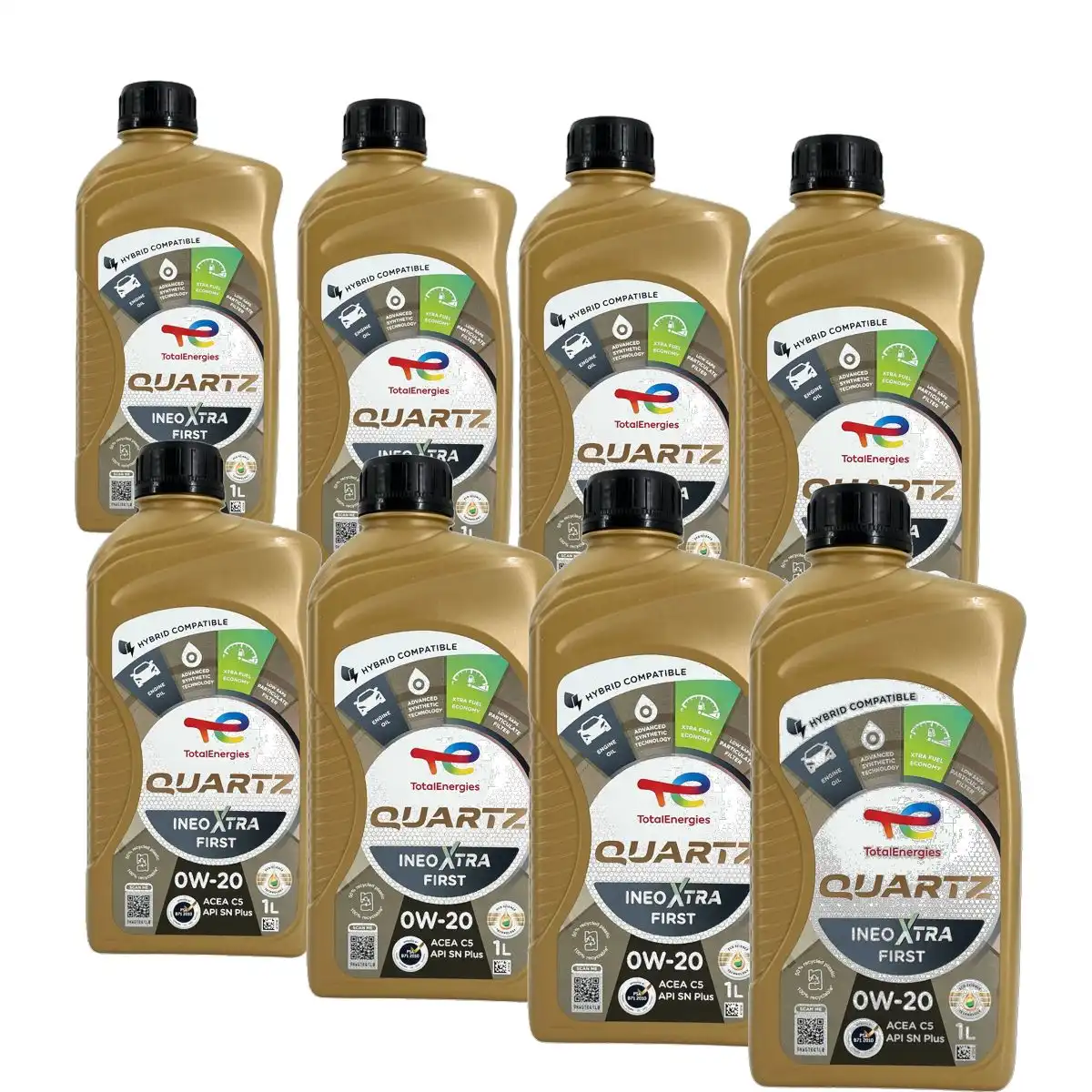 Total Quartz Ineo Xtra First 0W-20 8x1 Liter