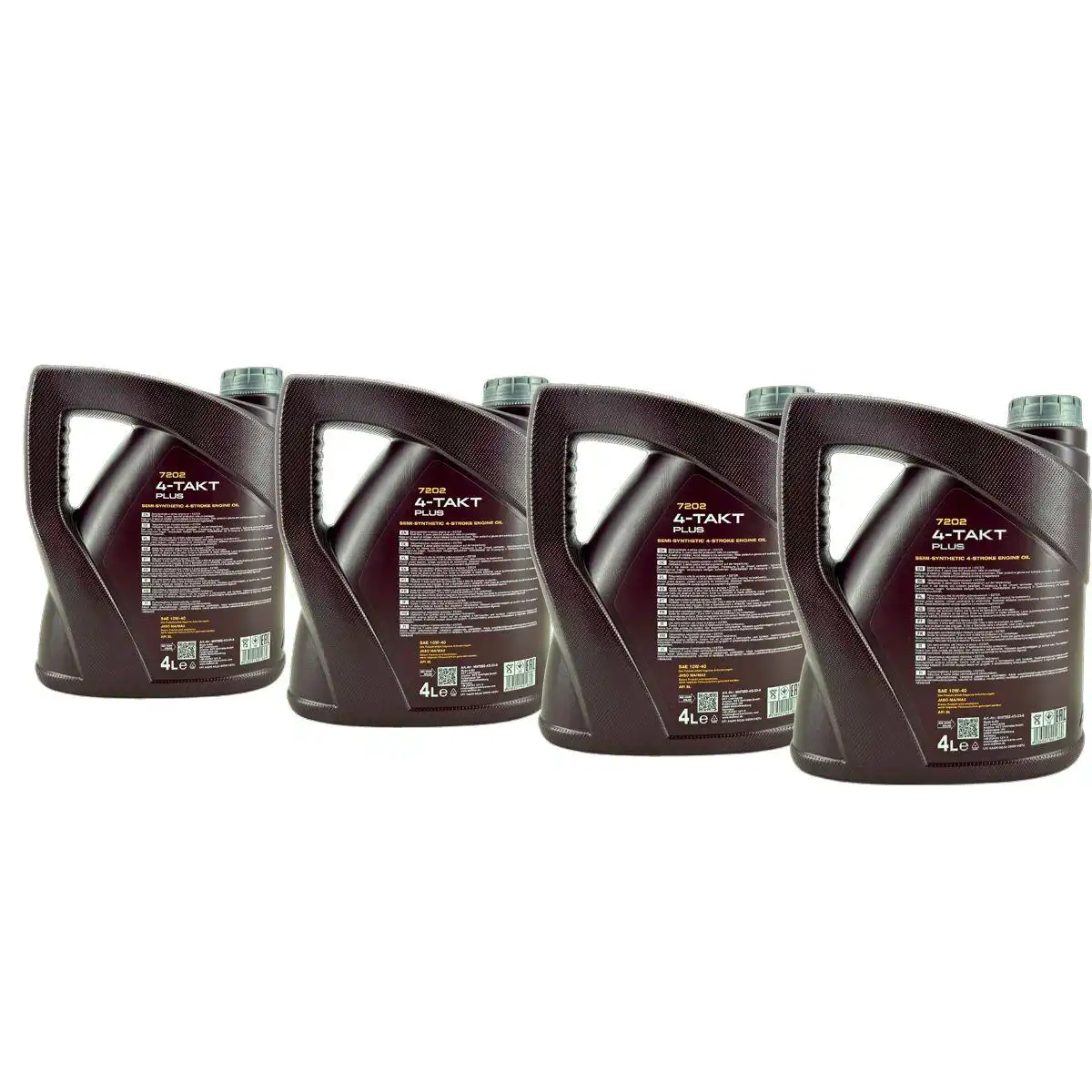 Mannol 4-Takt Plus 10W-40 4x4 Liter