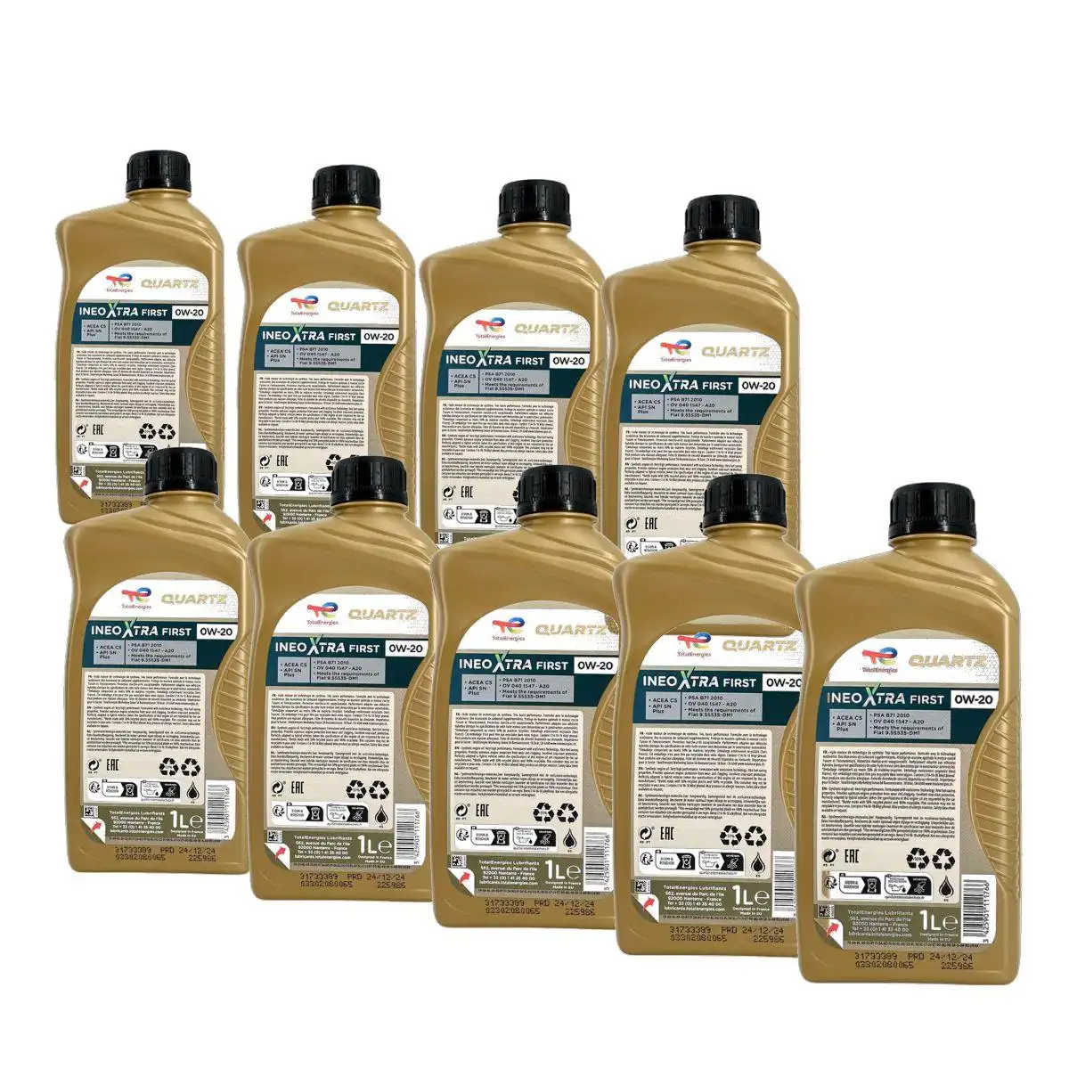 Total Quartz Ineo Xtra First 0W-20 9x1 Liter