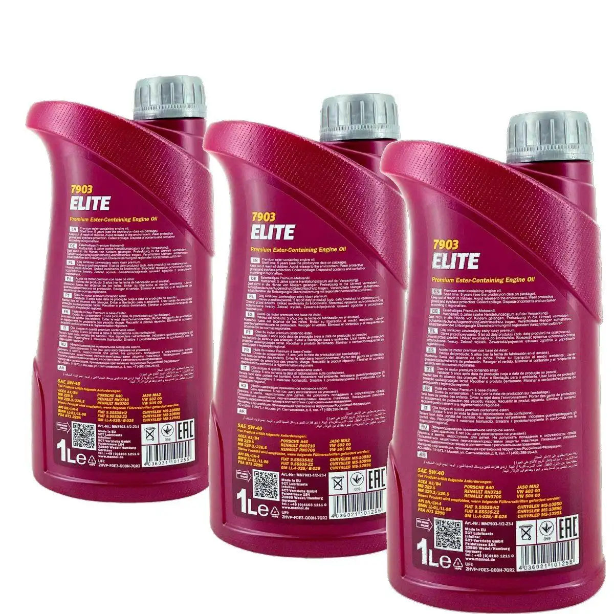 Mannol Elite 5W-40 3x1 Liter