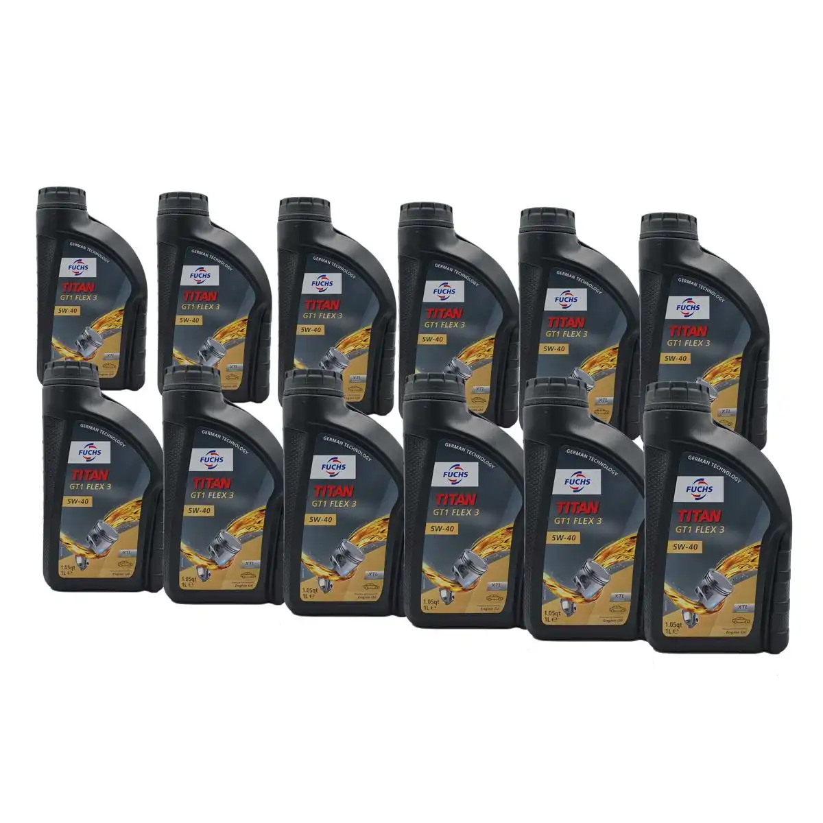 Fuchs Titan GT1 Flex 3 5W-40 12x1 Liter