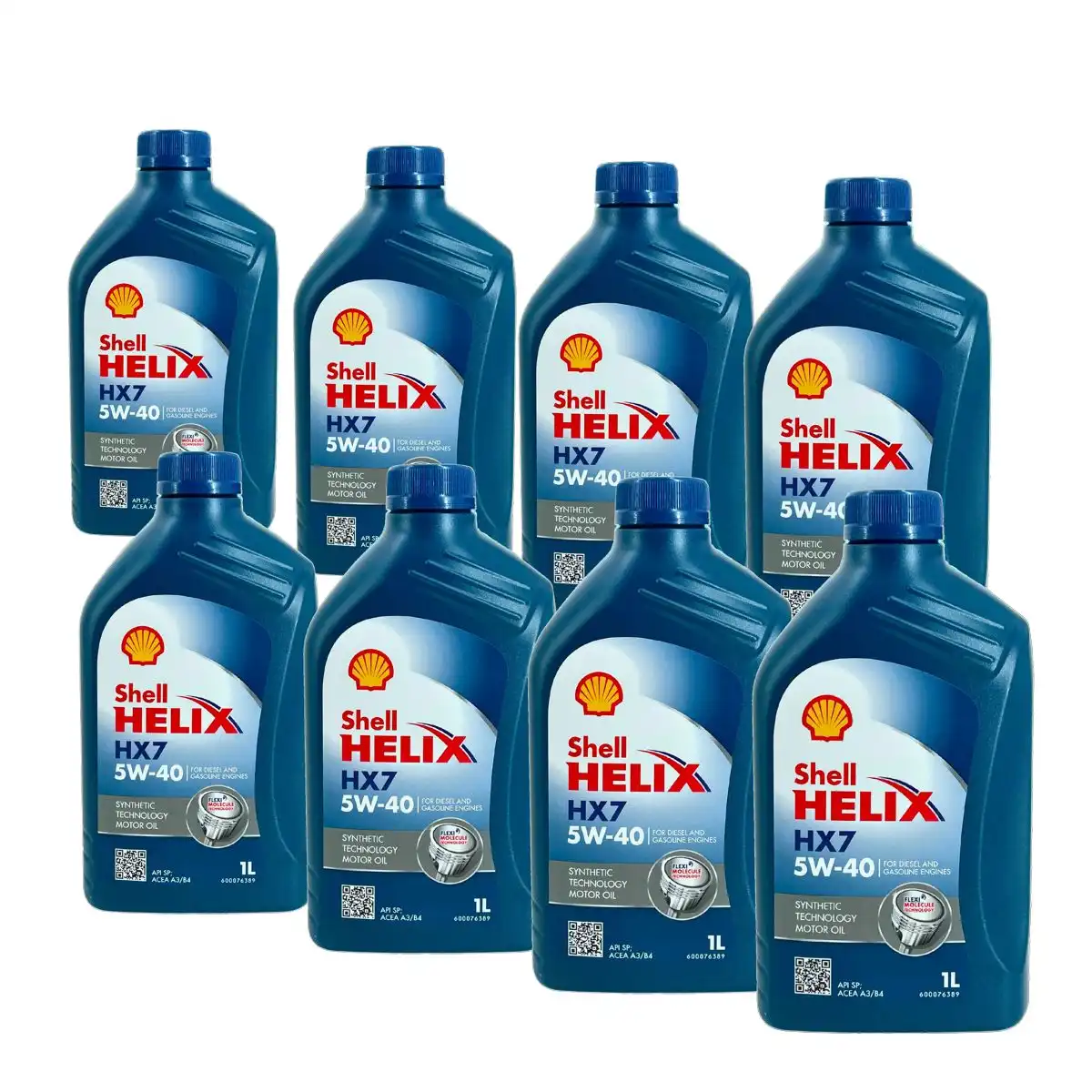 Shell Helix HX7 5W-40 8x1 Liter