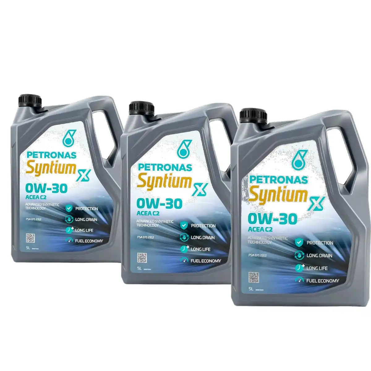 Petronas Syntium X 0W-30 C2 3x5 Liter