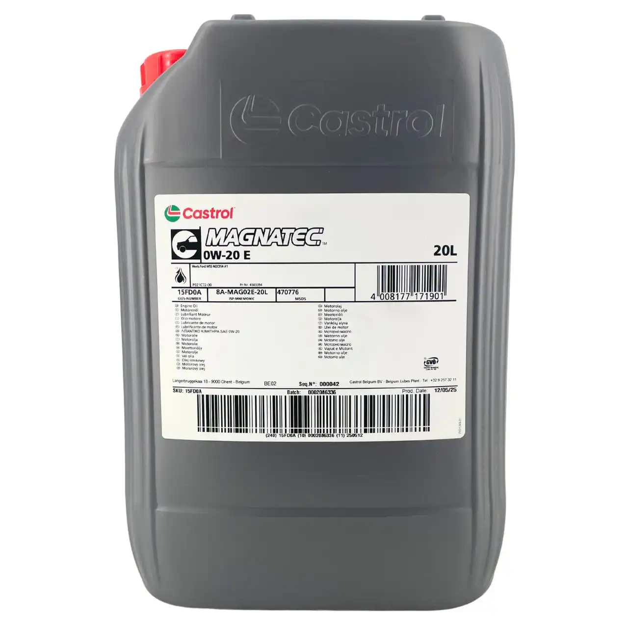 Castrol Magnatec 0W-20 E 20 Liter