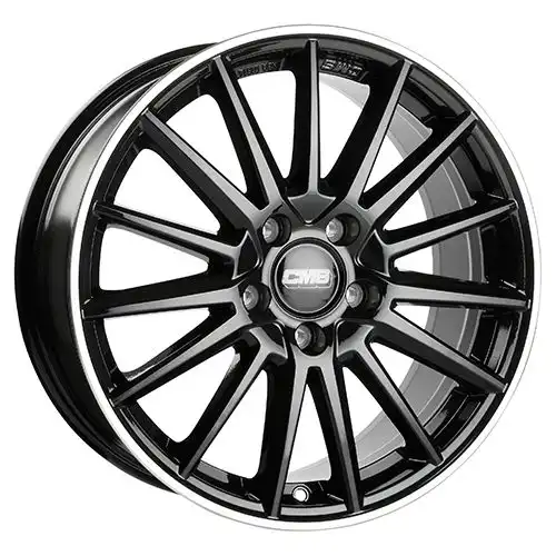 CMS C23-DRB diamond rim black 7.0Jx17 4x100 ET37